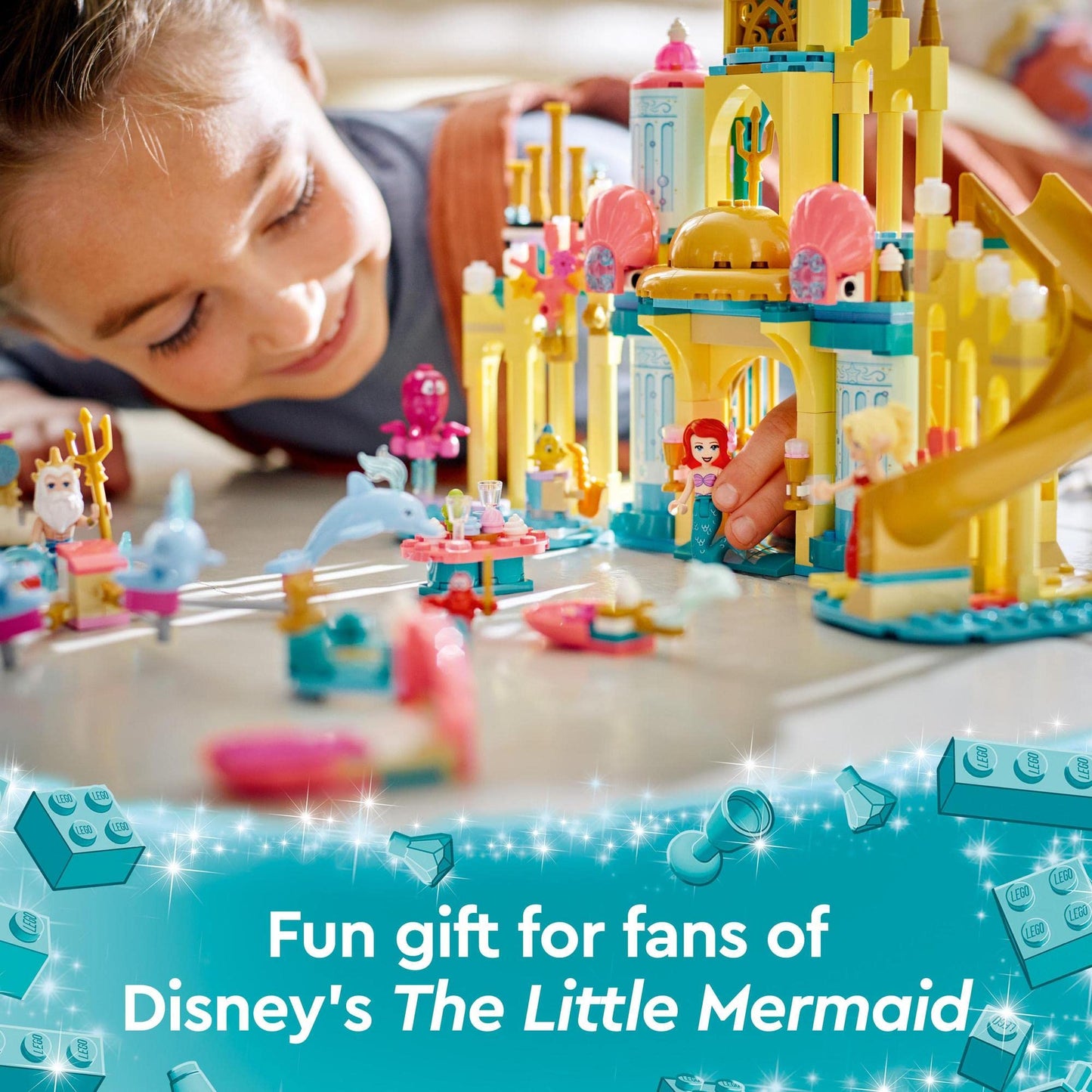 LEGO Disney Princess Ariel’s Underwater Palace Castle Toy