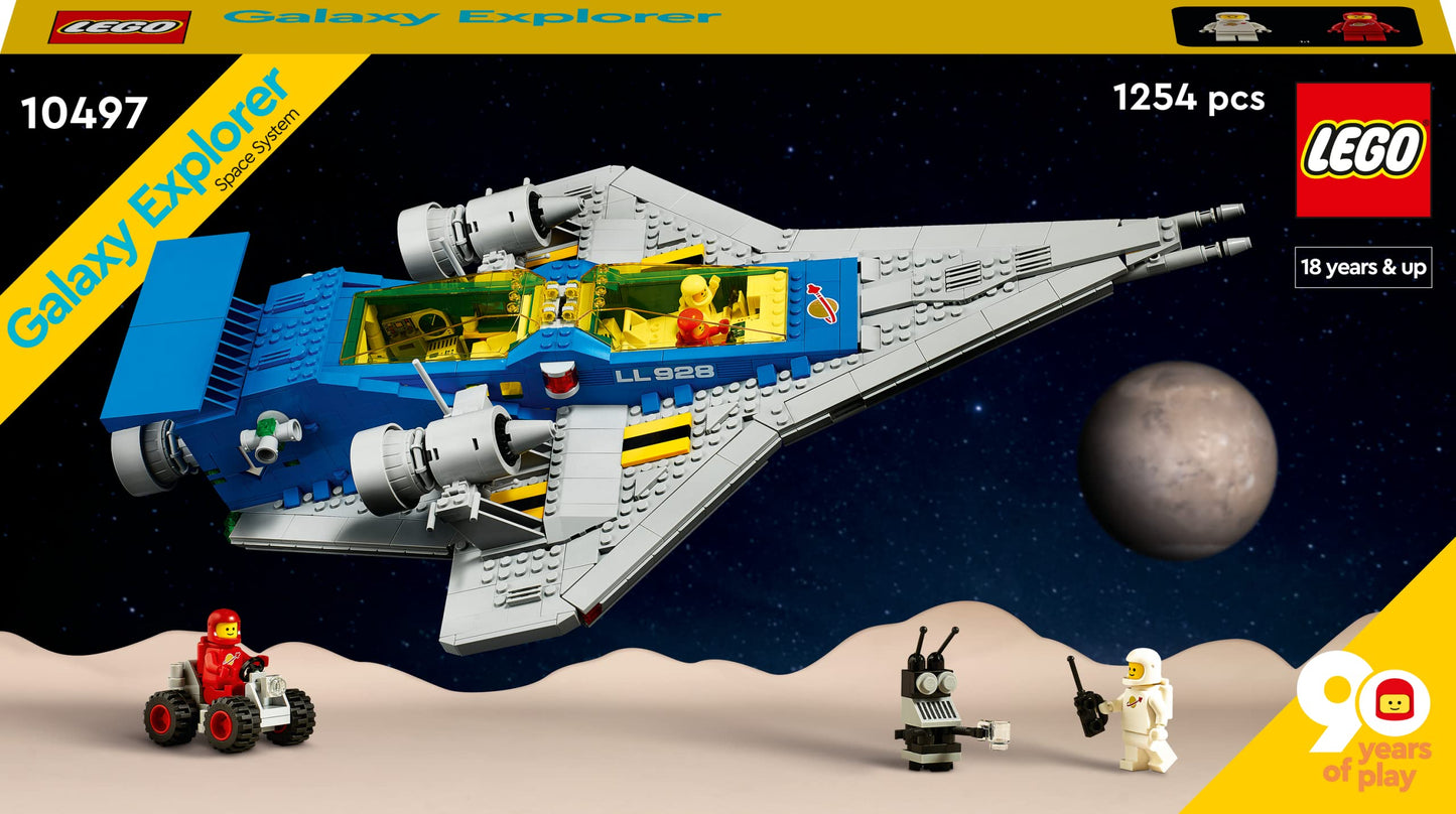 Lego 10497 Galaxy Explorer Space System explorer spaceship Amazon