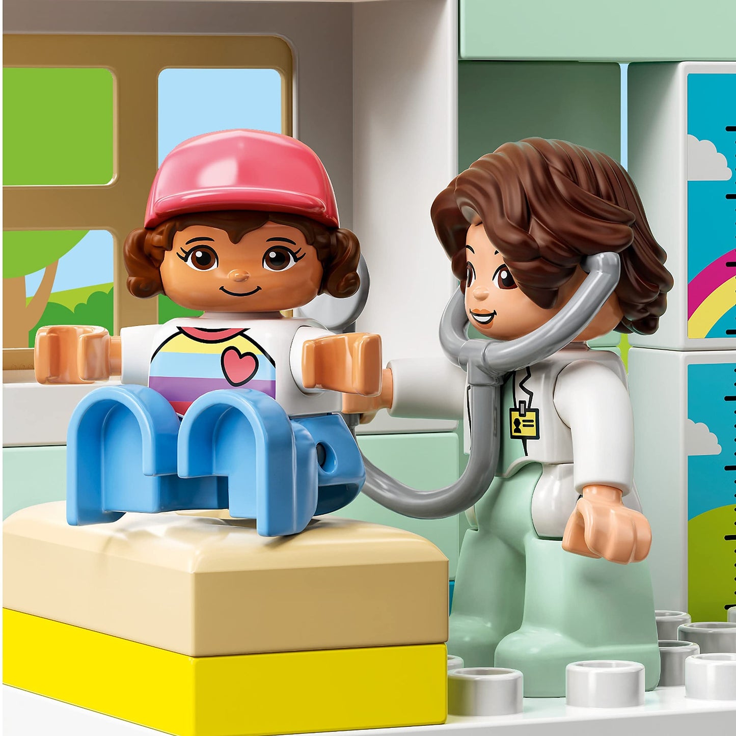 LEGO DUPLO Doctor Visit Large Bricks Building Set Amazon