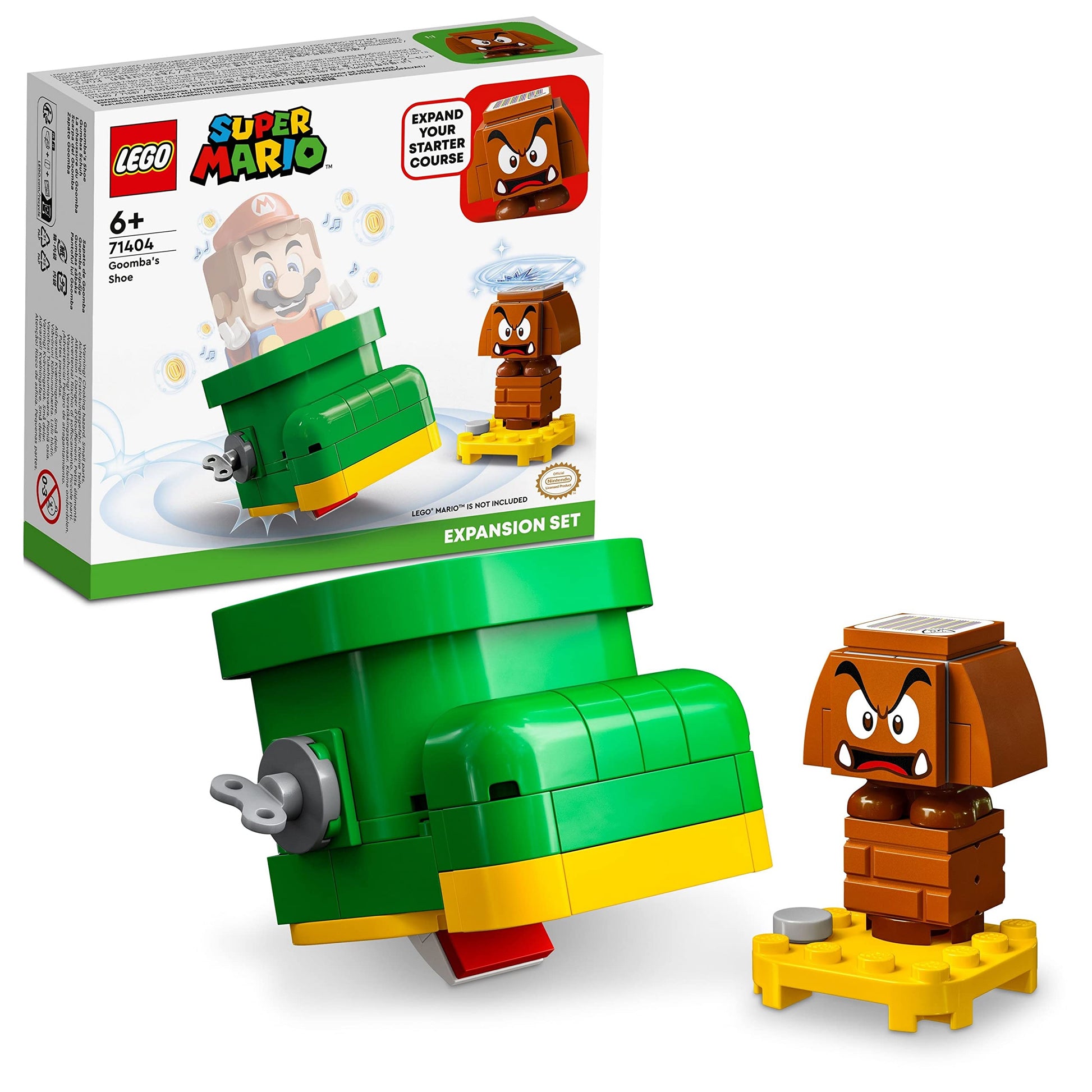 LEGO Super Mario Goomba’s Shoe Expansion Set Building Kit; Collectible Toy Amazon