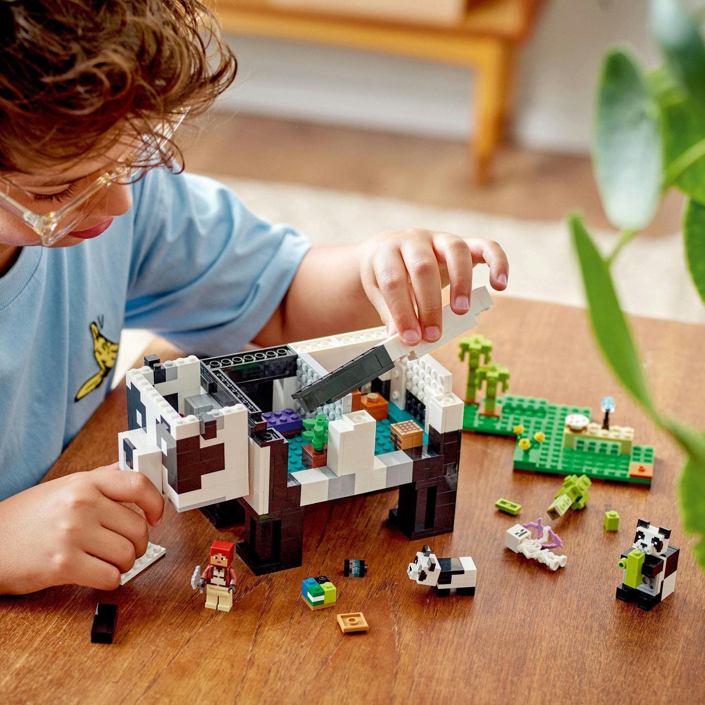 LEGO Minecraft The Panda Haven 21245 Amazon