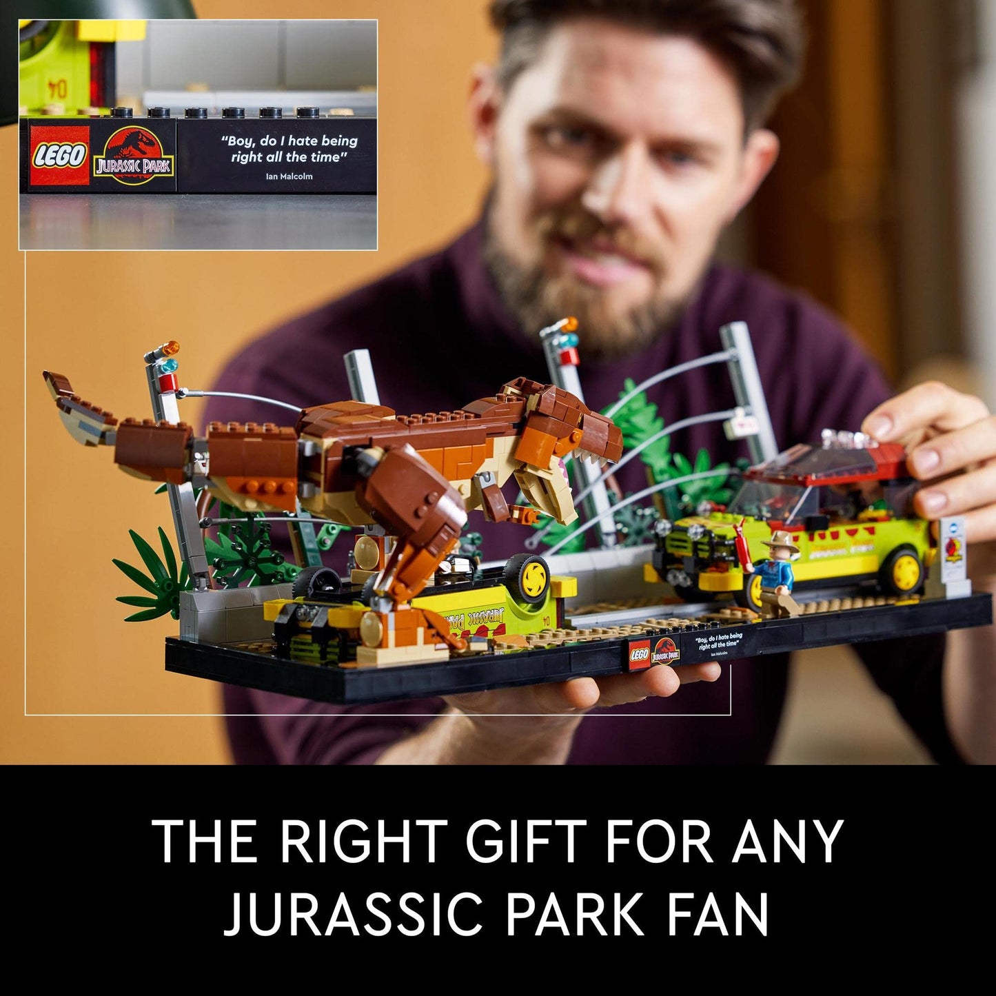 LEGO Jurassic Park T. rex Breakout 76956 Brick Island