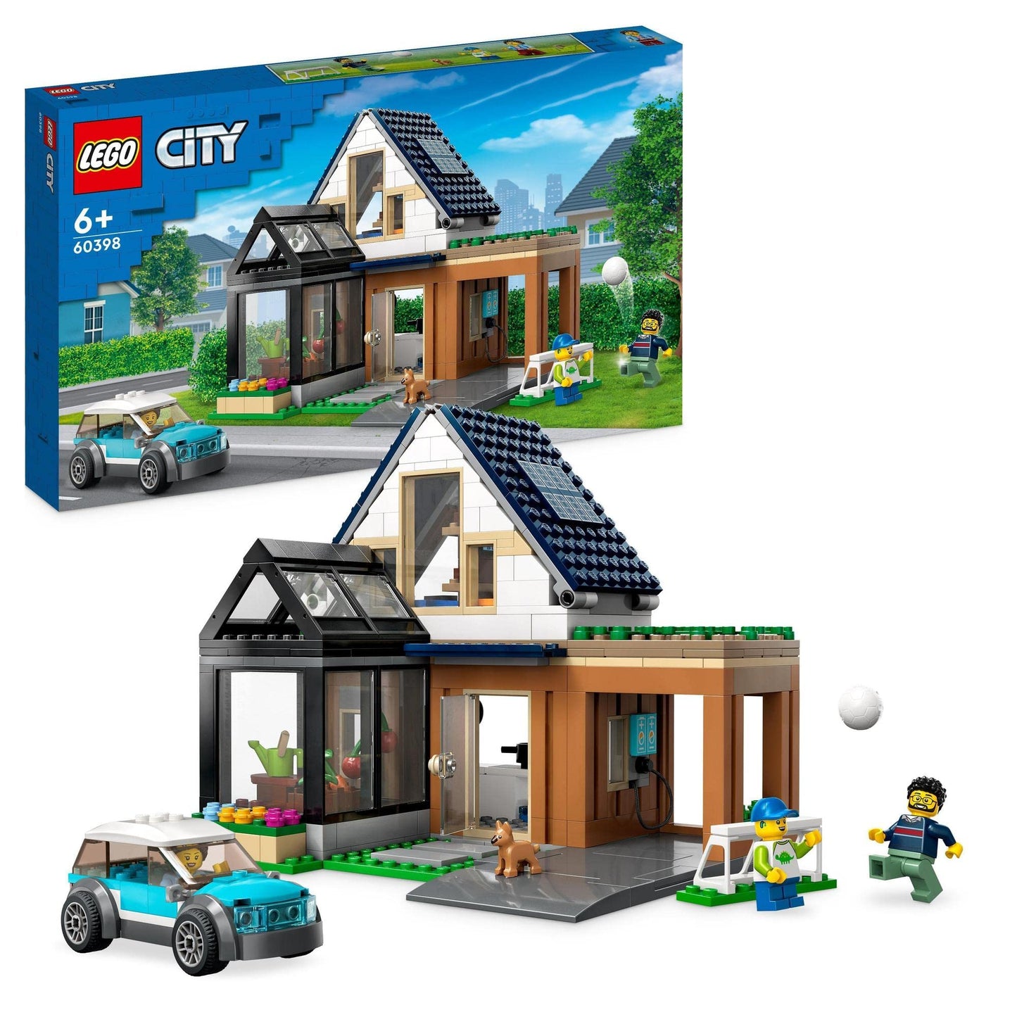 LEGO® City Family House and Electric Car 60398 Building Toy Amazon