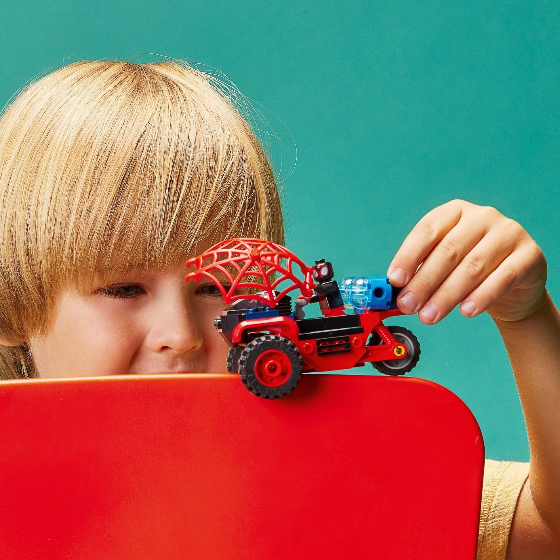 LEGO® Spidey Miles Morales: Spider-Man’s Techno Trike 10781 Building Kit Amazon