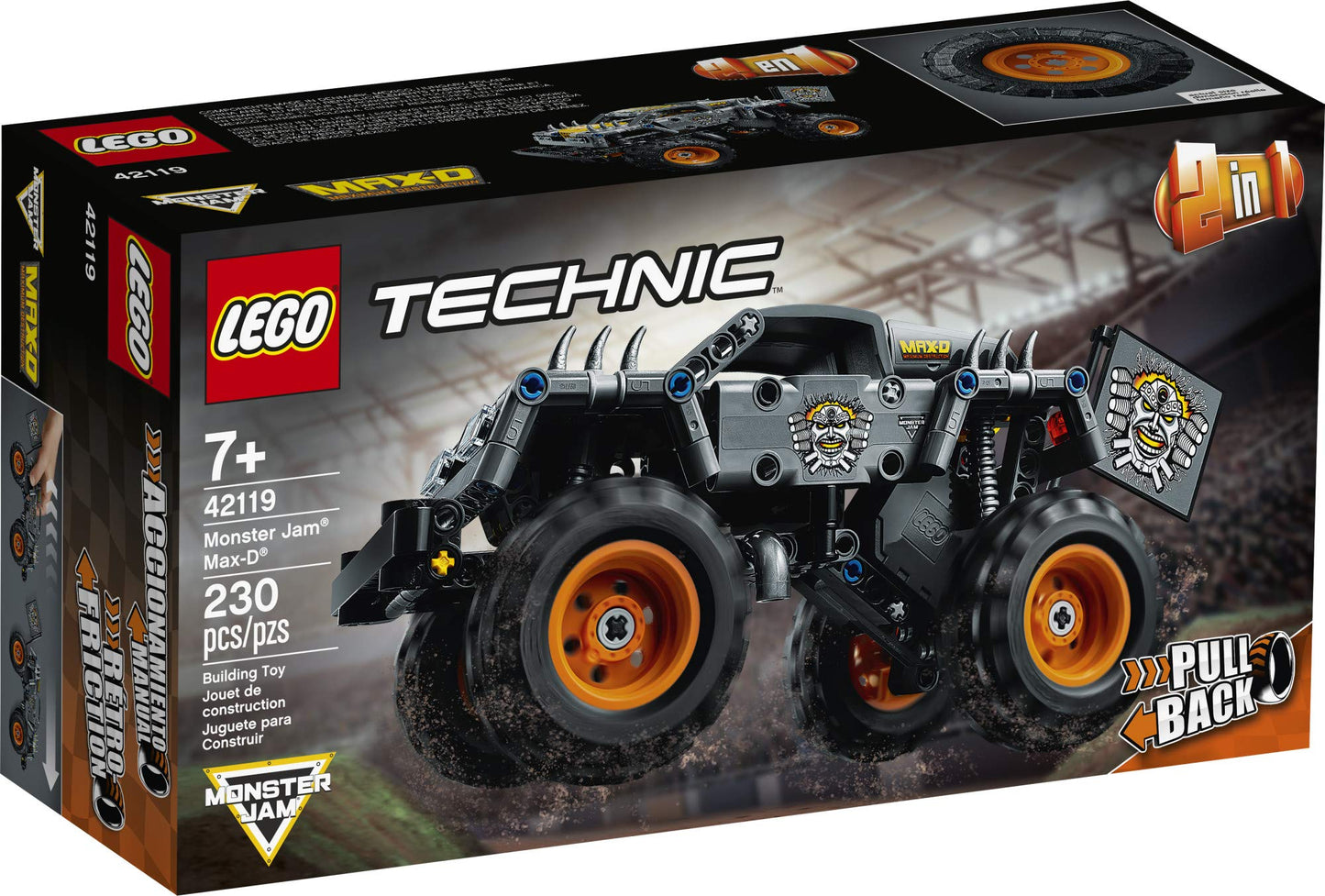 LEGO Technic Monster Jam Max-D 42119 Amazon
