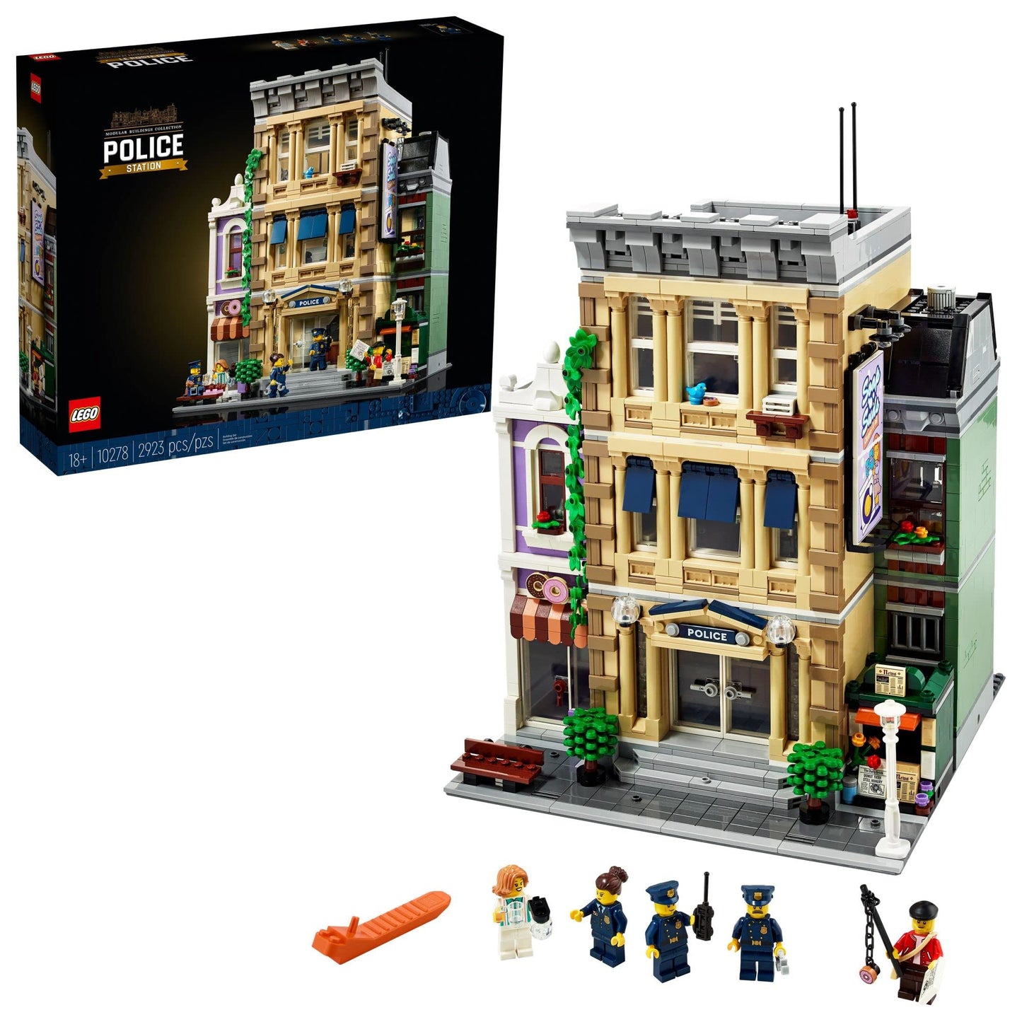 LEGO Police Station 10278 Building Kit Amazon