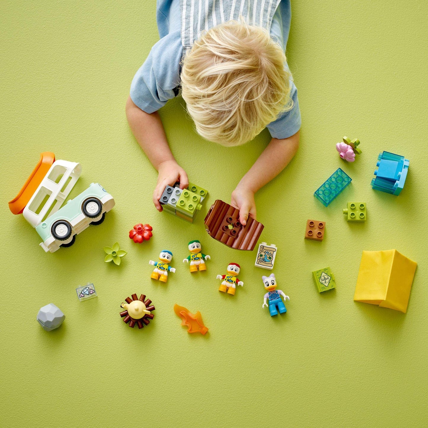 LEGO® DUPLO® Disney Mickey and Friends Camping Adventure 10997 Building Toy Amazon