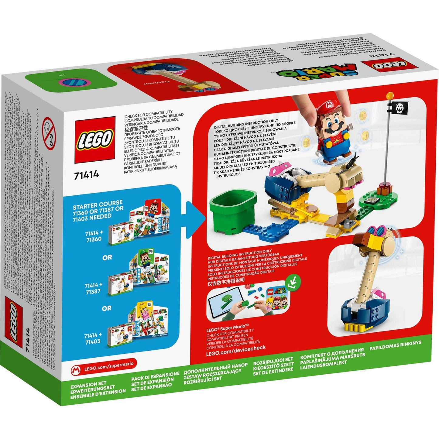 LEGO Super Mario Conkdor's Noggin Bopper Expansion Set 71414 Building Toy Amazon