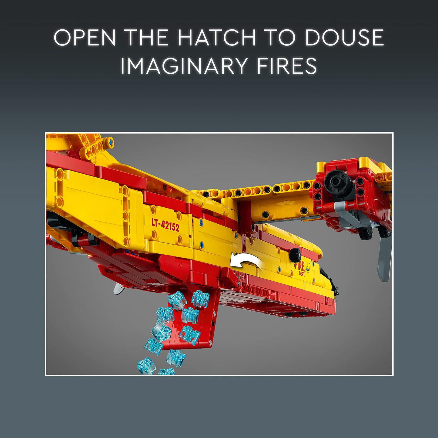 LEGO Technic 42152 Fire Airplane Brick Island