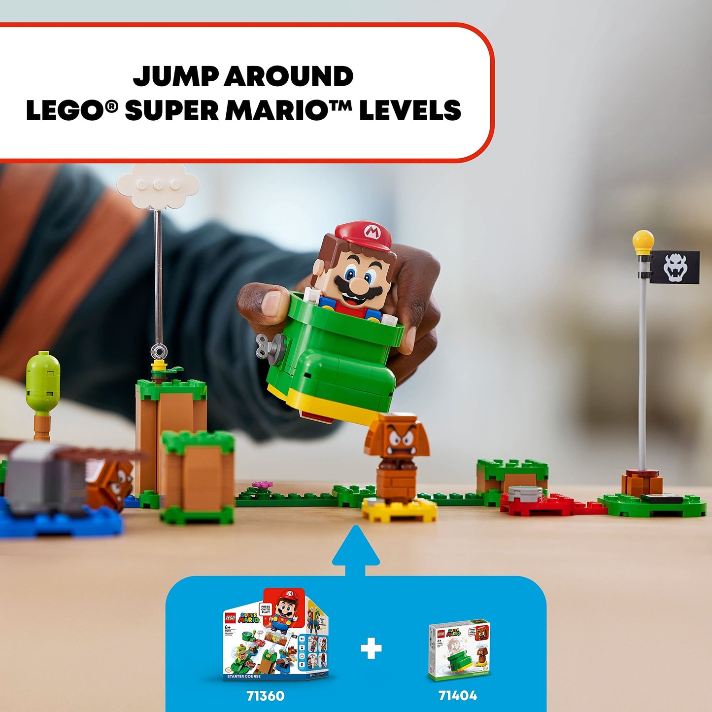 LEGO Super Mario Goomba’s Shoe Expansion Set Building Kit; Collectible Toy Amazon