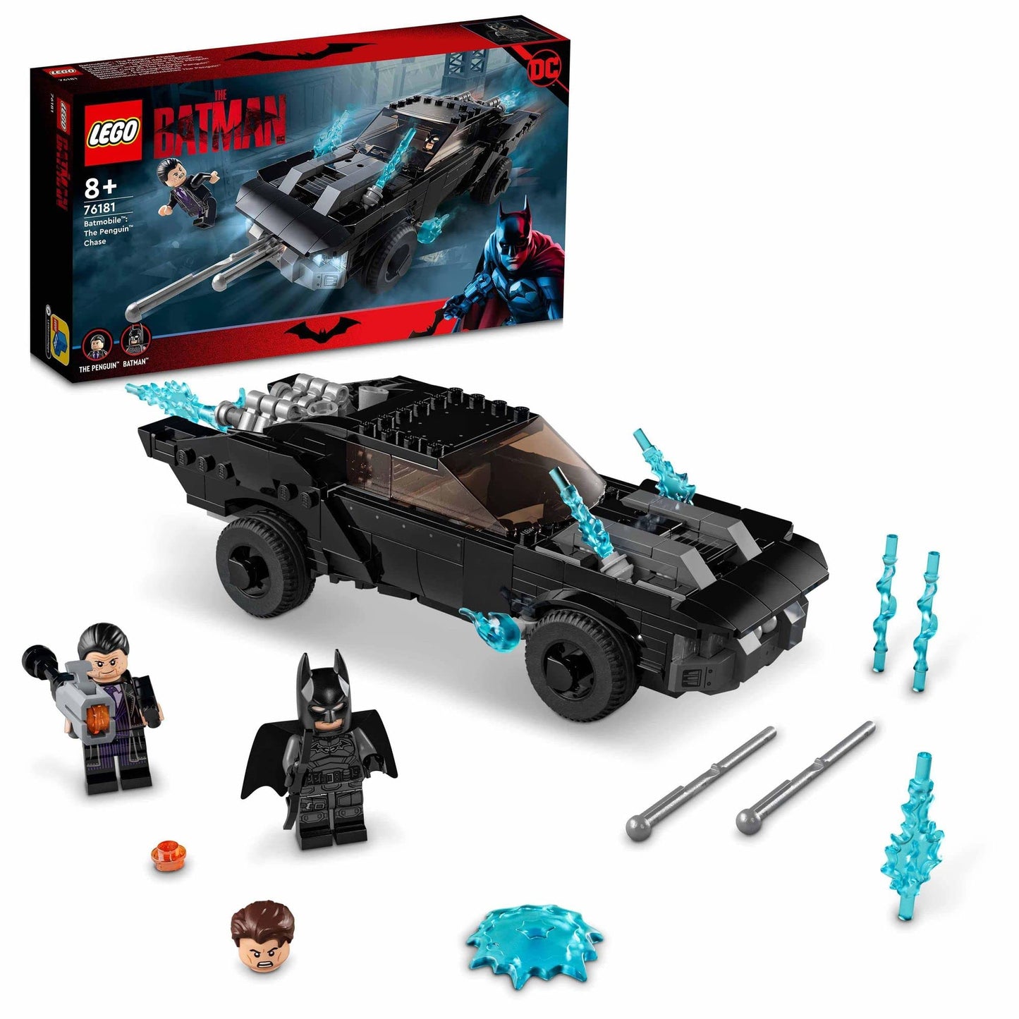 LEGO Super Heroes DC Batman Batmobile: The Penguin Chase 76181 Car Amazon