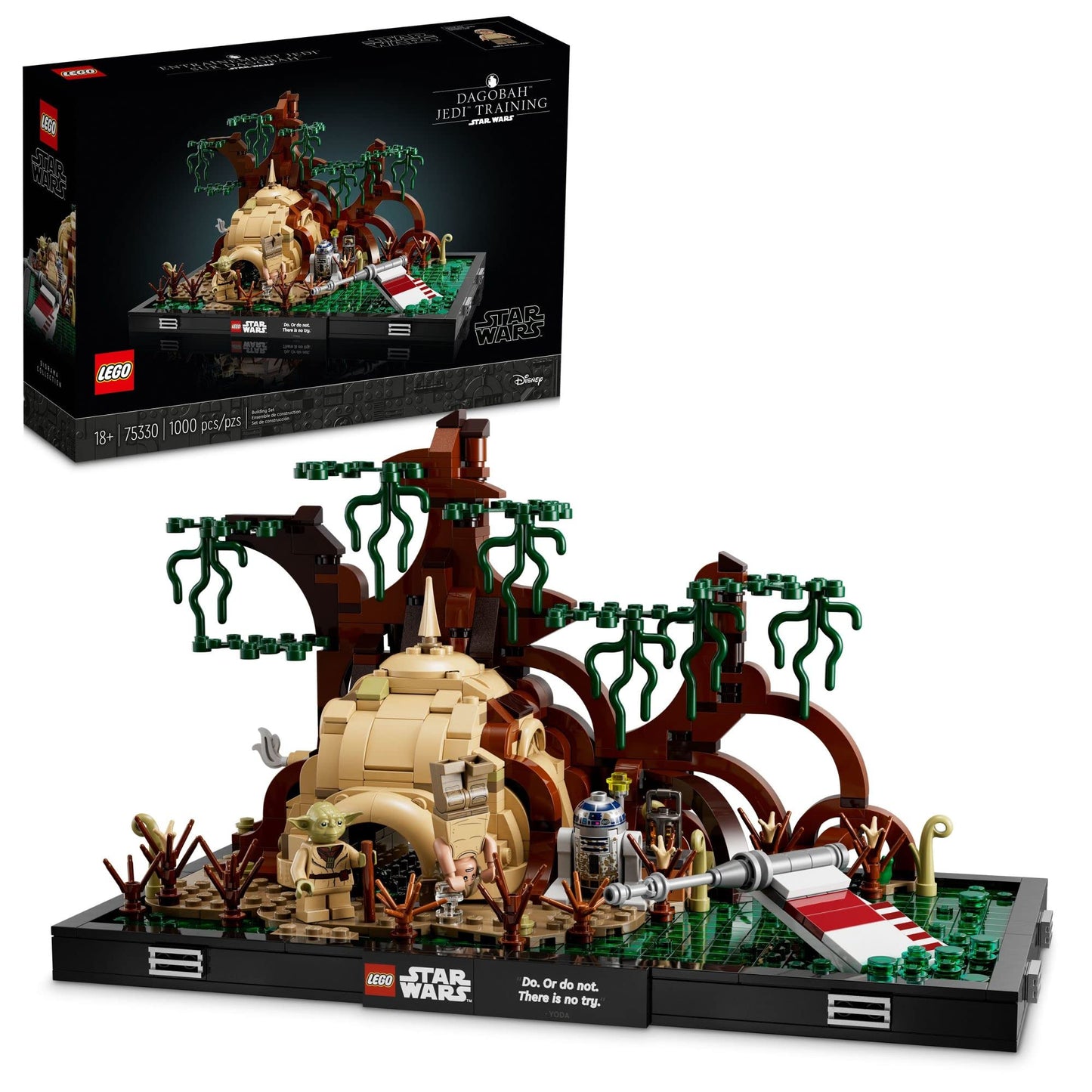 LEGO Star Wars Dagobah Jedi Training Diorama 75330 Amazon