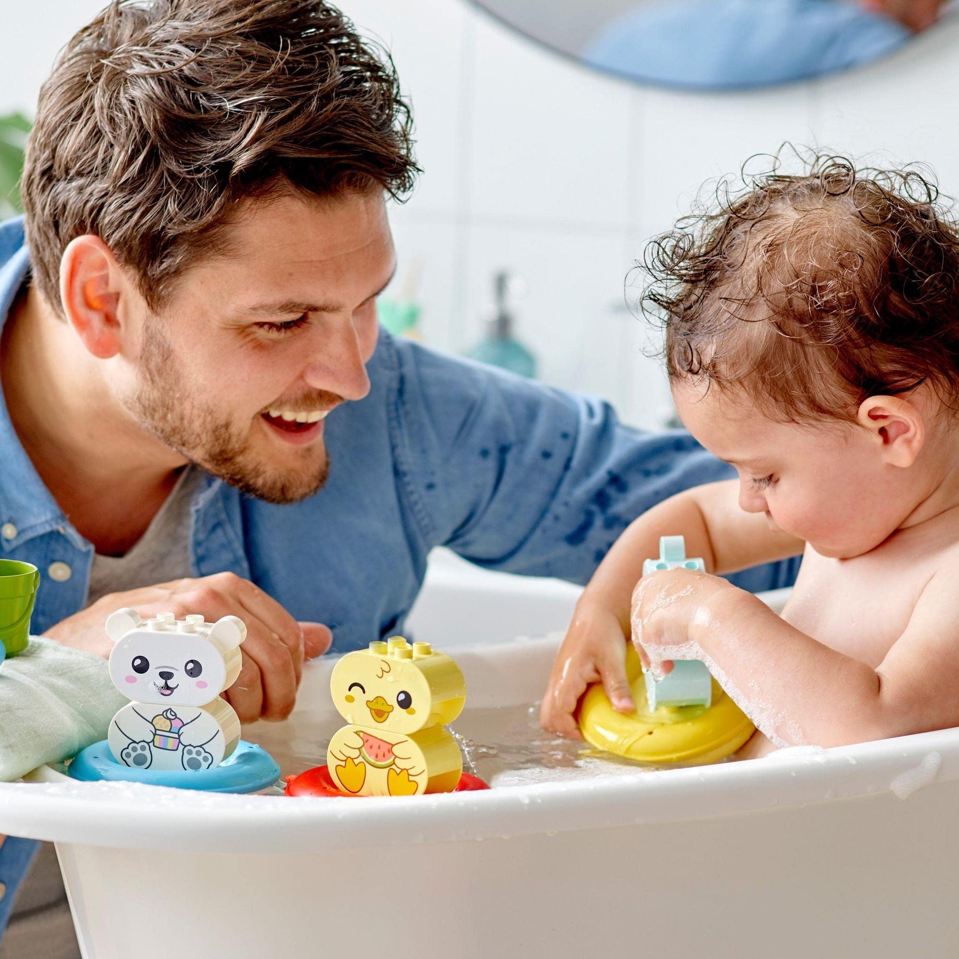 LEGO® DUPLO® My First Bath Time Fun: Floating Animal Train 10965 Building Toy Amazon
