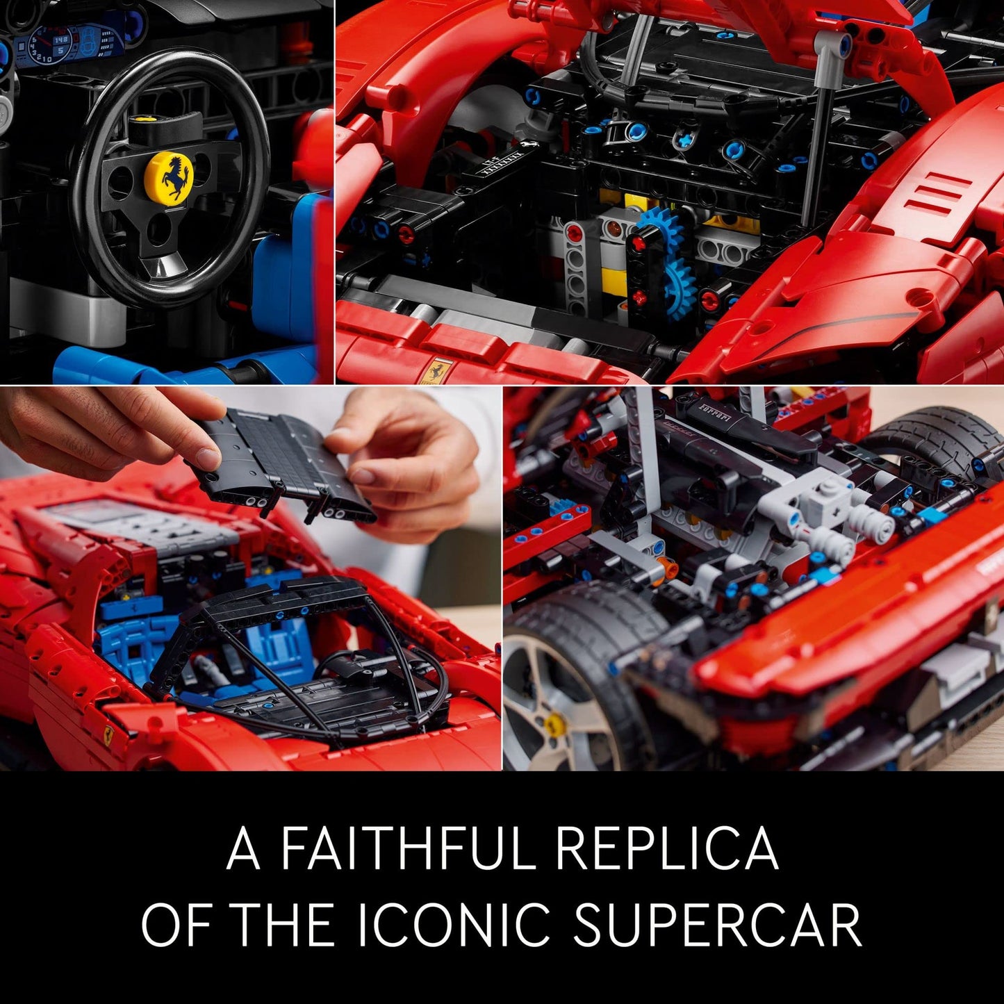 LEGO Technic Ferrari Daytona SP3 42143 Brick Island