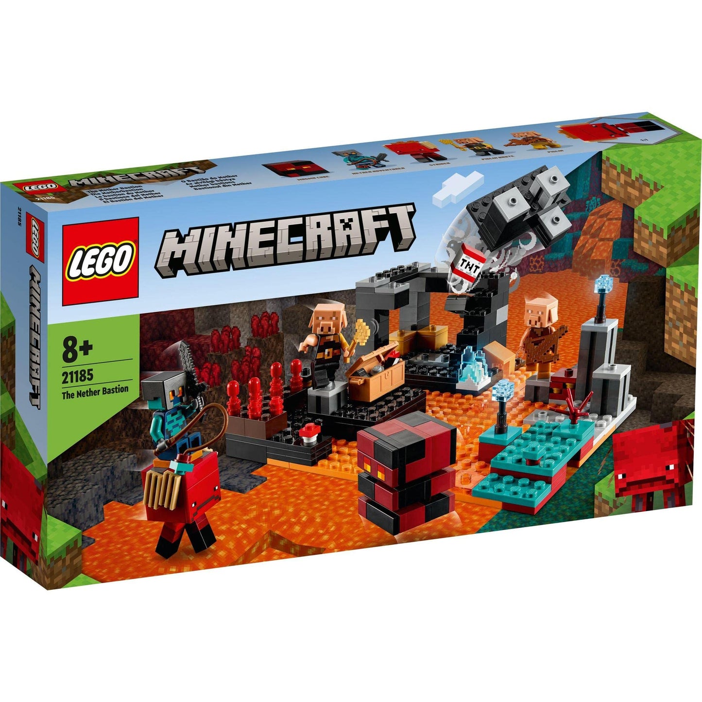 LEGO Minecraft The Nether Bastion 21185 Building Kit Amazon
