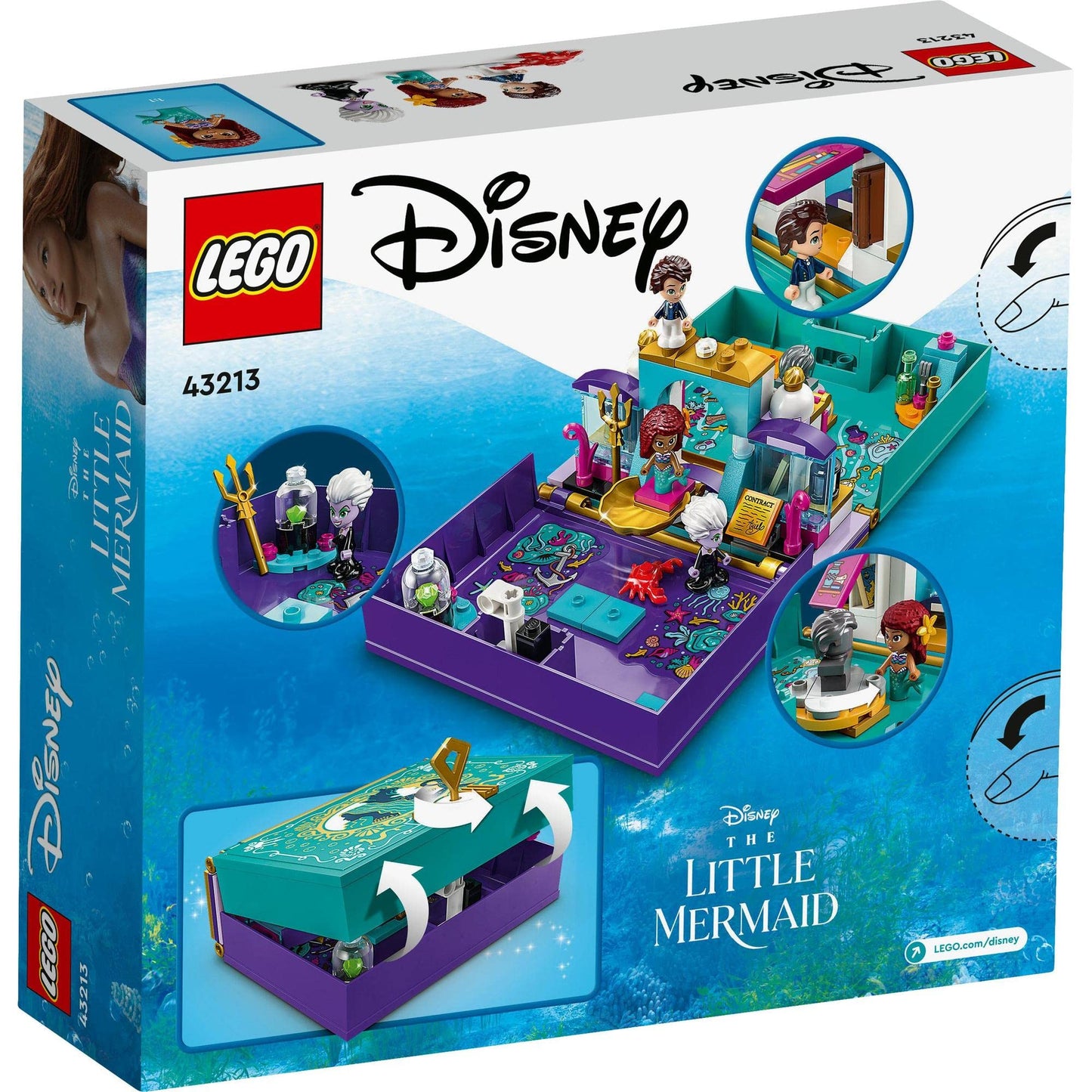 LEGO® Disney Princess The Little Mermaid Story Book 43213 Amazon