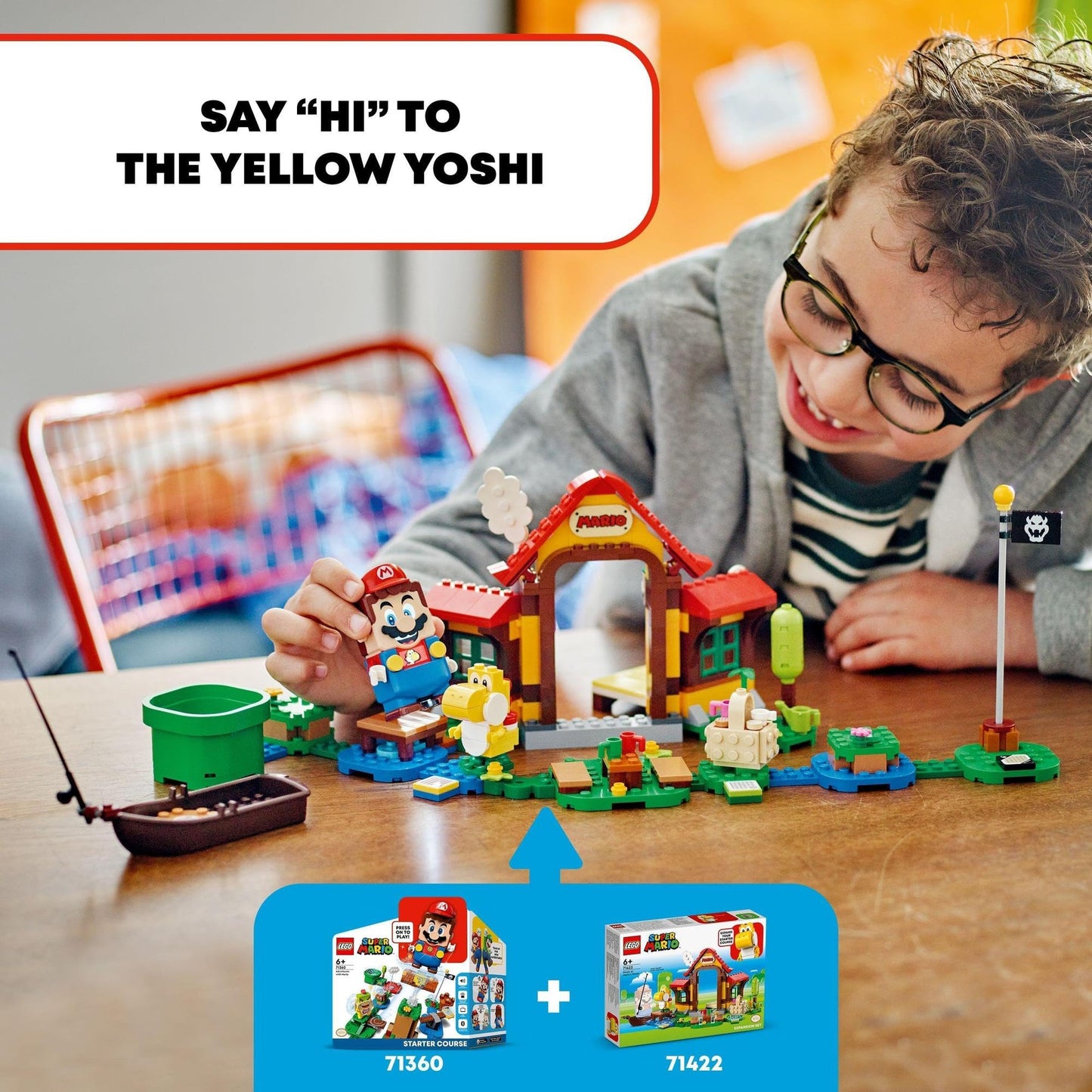 LEGO Super Mario: Picnic at Mario’s House Expansion Set 71422 Building Toy Amazon