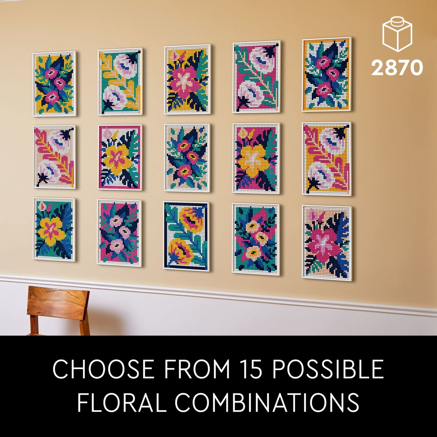 LEGO Art Floral Art 31207 Amazon