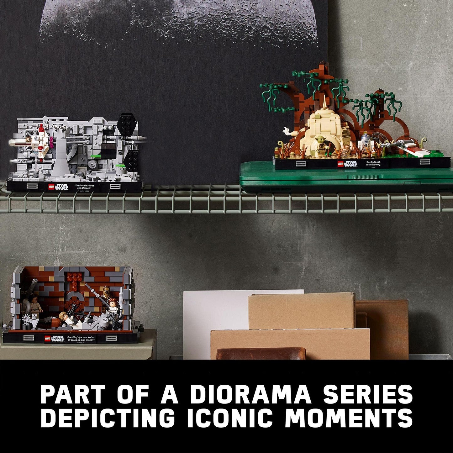 LEGO Star Wars Death Star™ Trench Run Diorama 75329 Amazon