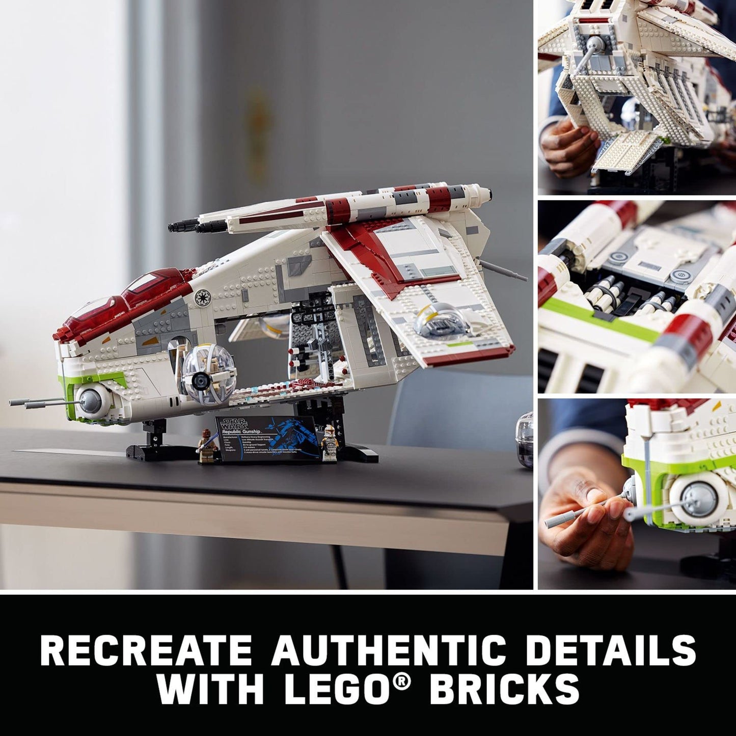 LEGO Star Wars Republic Gunship 75309 Amazon