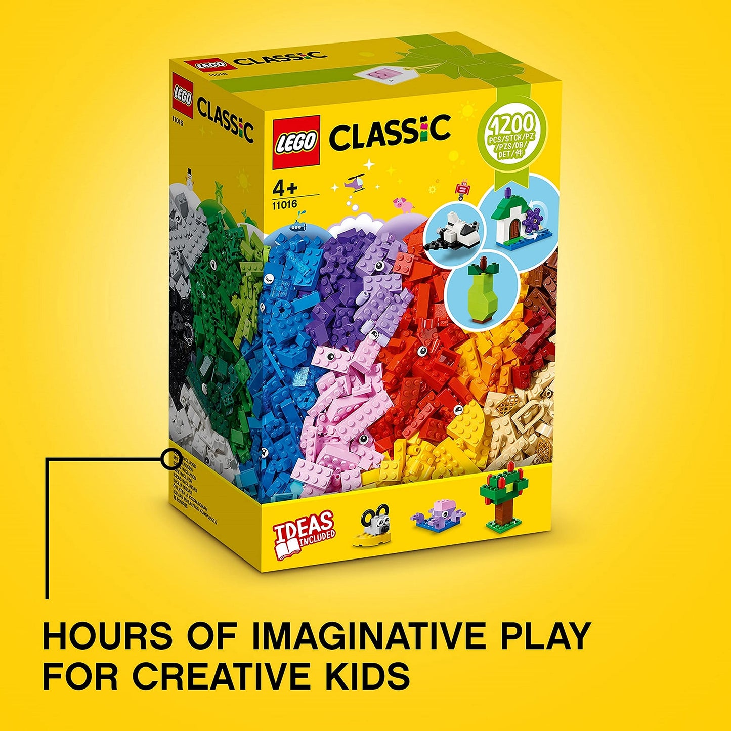 LEGO Classic Creative Brick Box 11016 Building Kit Amazon