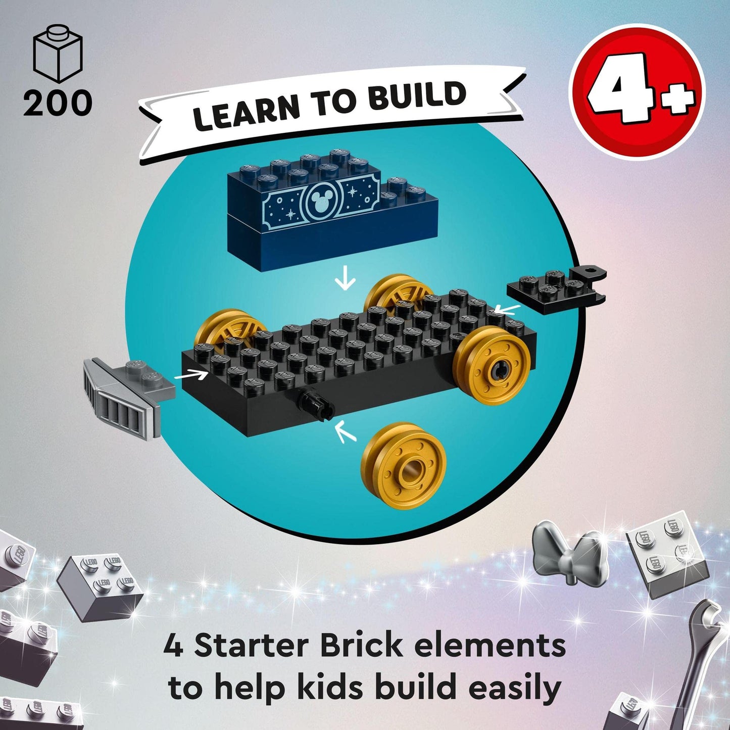 LEGO® Disney Celebration Train 43212 Building Toy Amazon