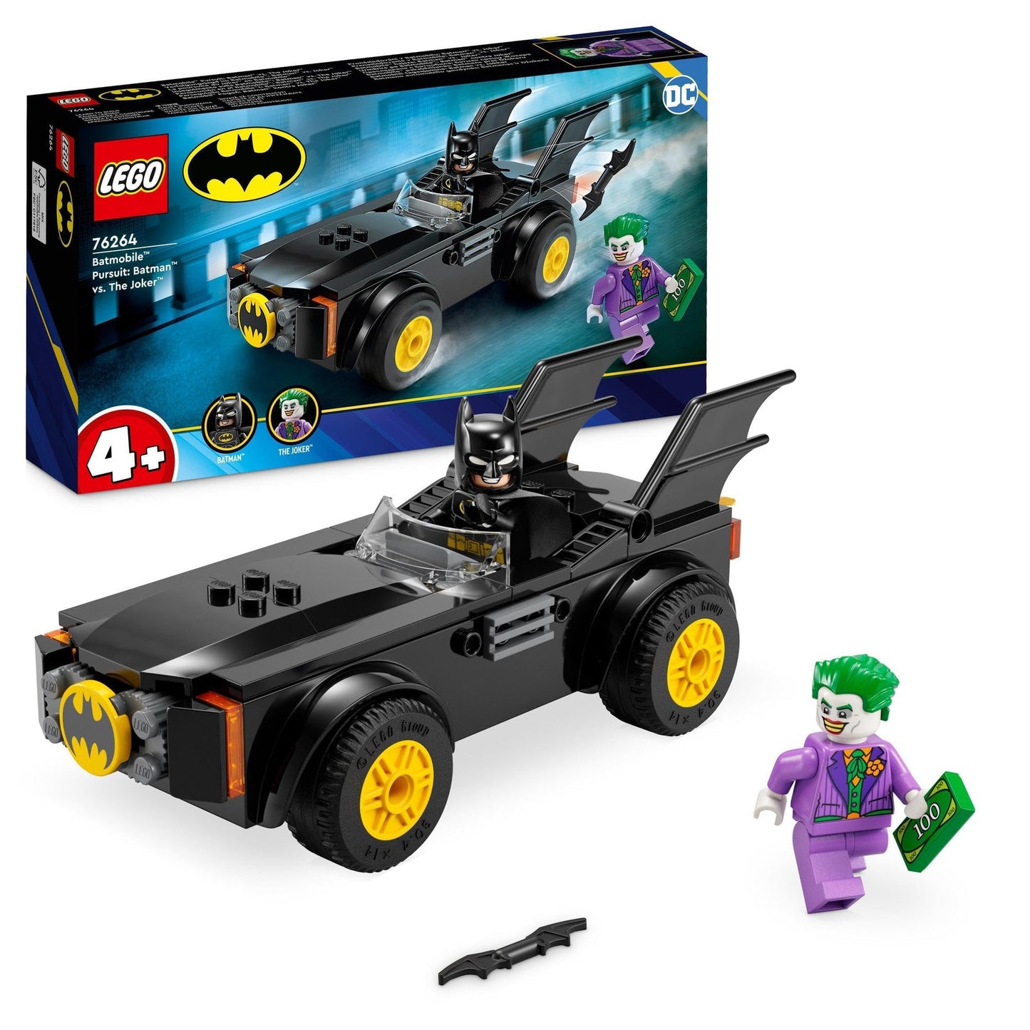 LEGO® Super Heroes DC Batmobile™ Pursuit: Batman™ vs. The Joker™ 76264 Building
