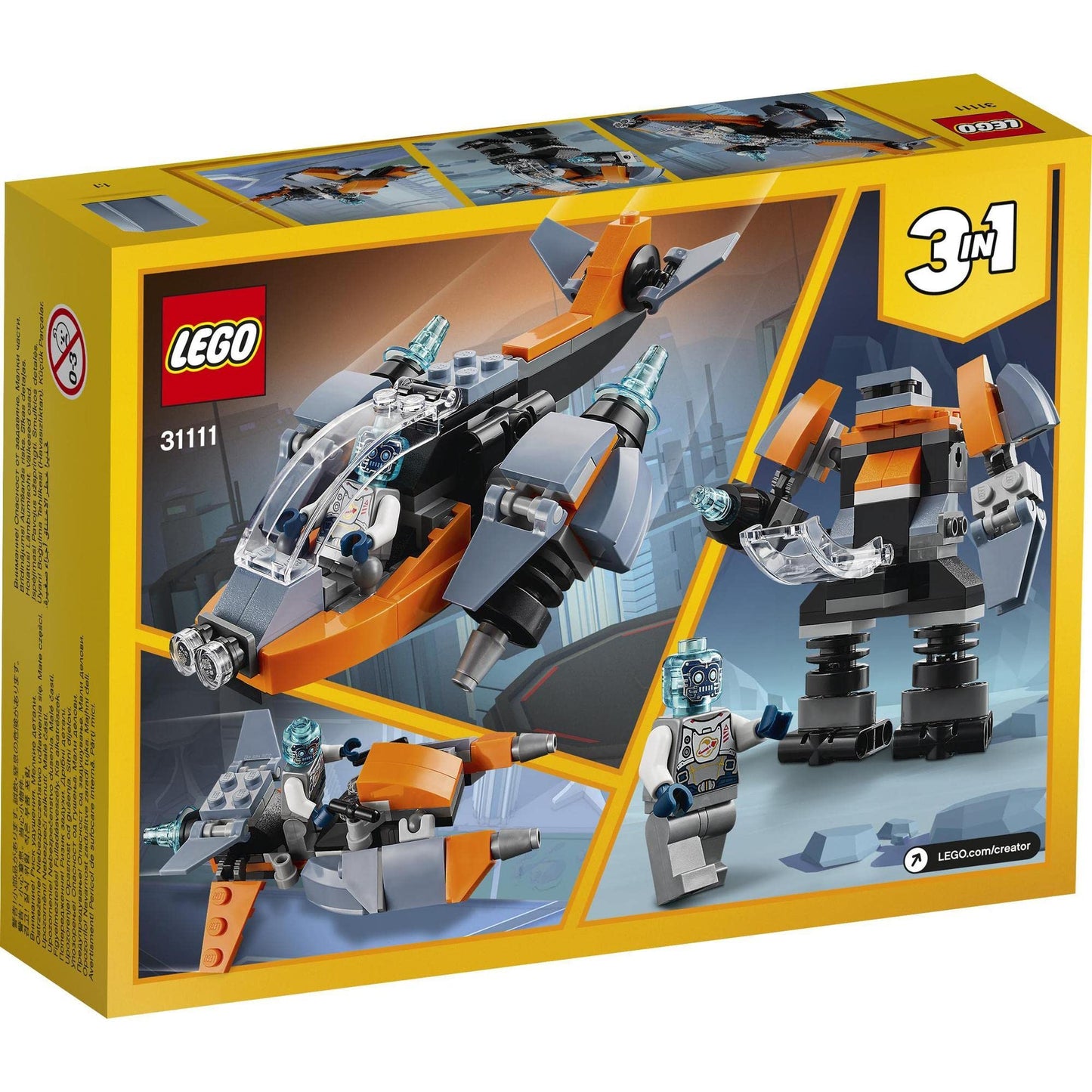 LEGO Creator Cyber Drone 31111 Building