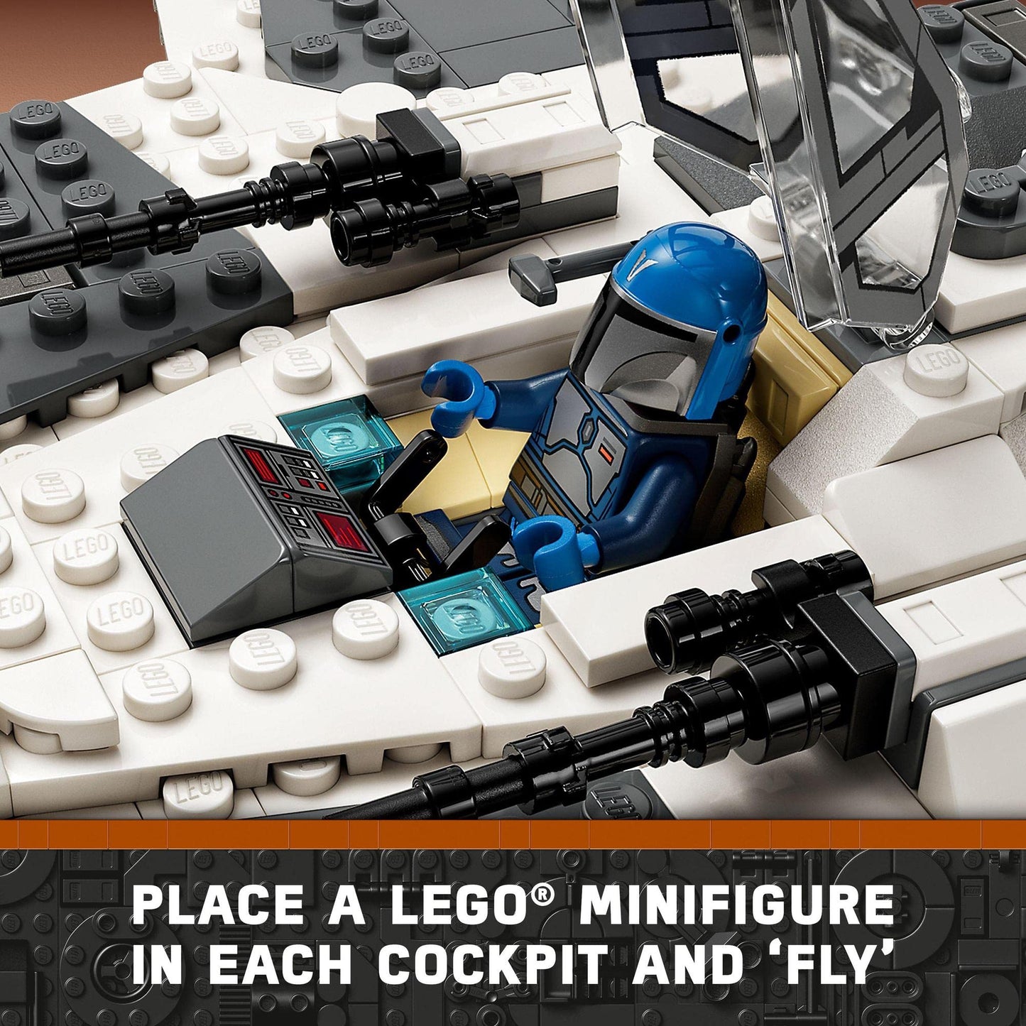 LEGO® Star Wars™ Mandalorian Fang Fighter vs. TIE Interceptor™ 75348 Amazon