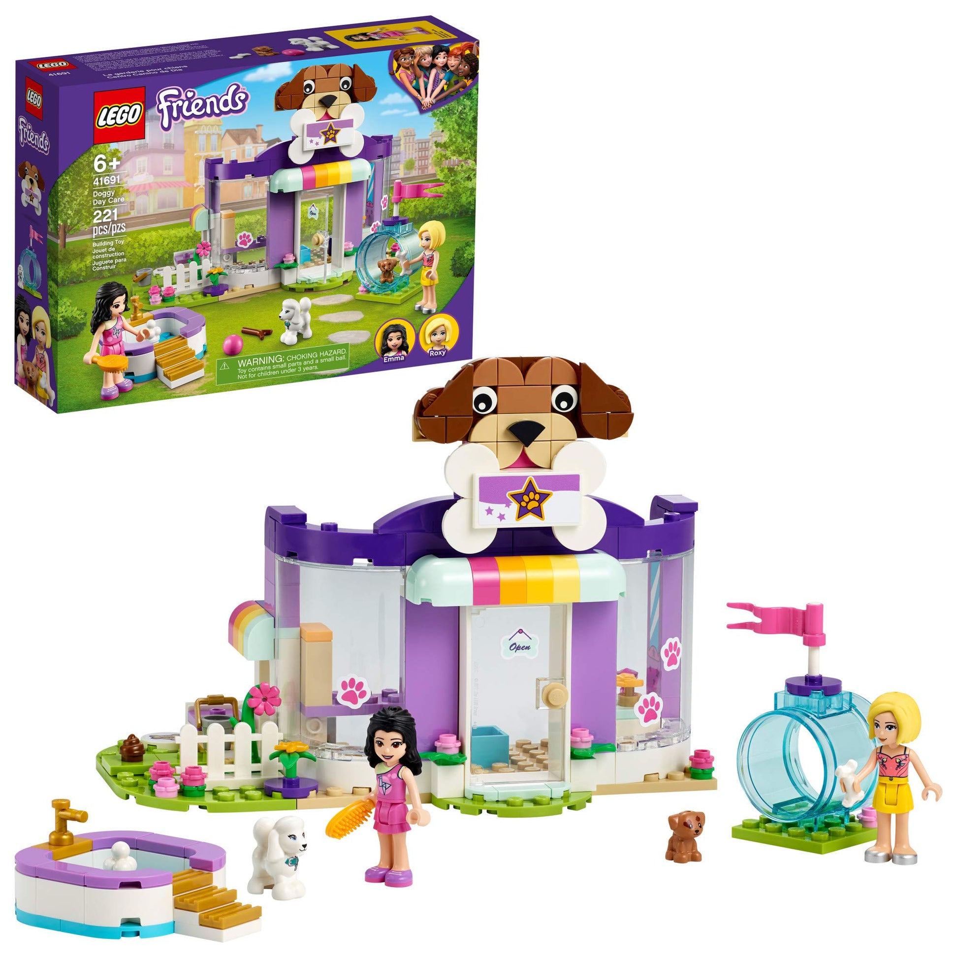 LEGO Friends Doggy Day Care 41691 Building Kit Amazon