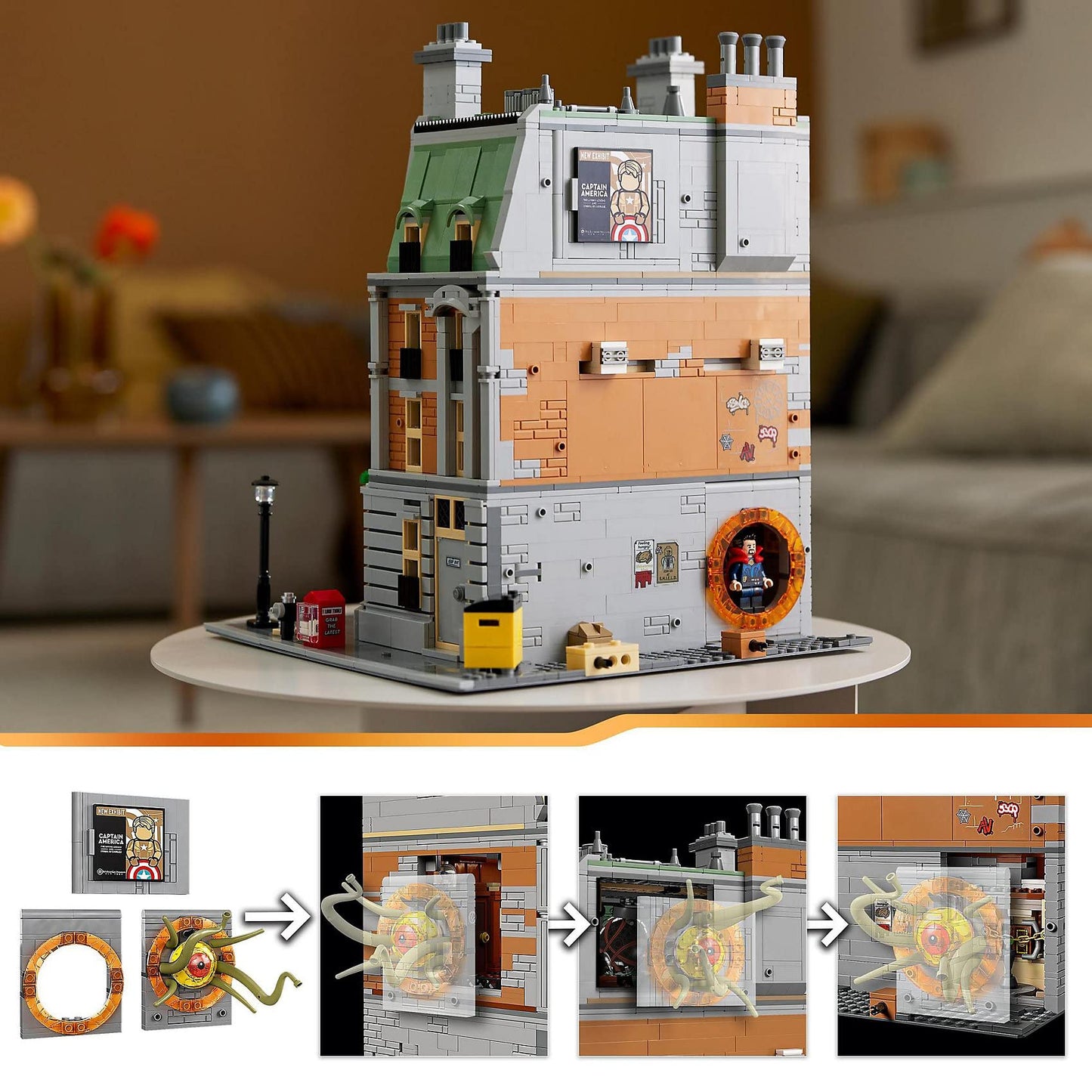LEGO Marvel Sanctum Sanctorum Modular Building Kit 76218