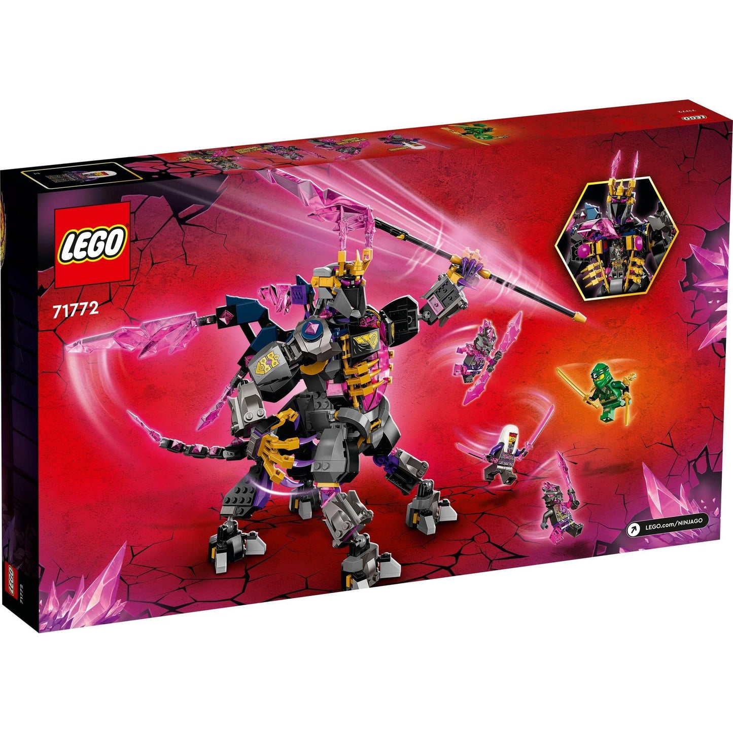 LEGO NINJAGO The Crystal King Building Kit 71772 Amazon
