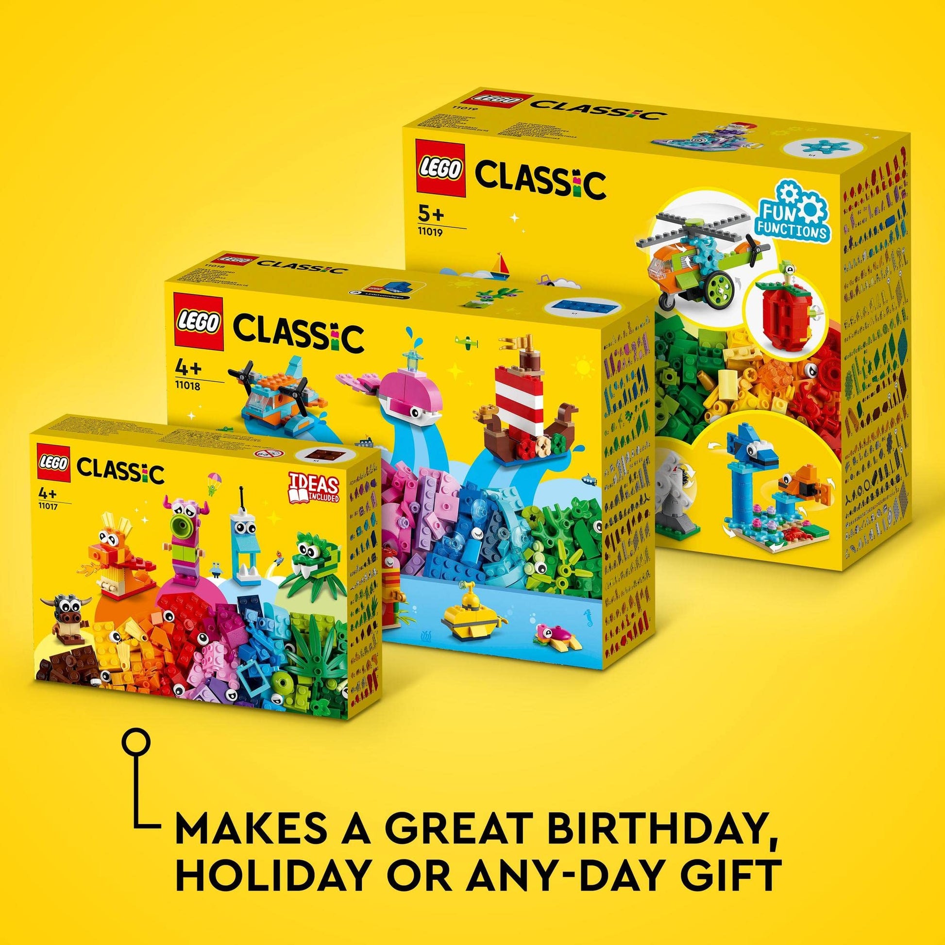 LEGO Classic Bricks and Functions Building Toy 11019 Amazon