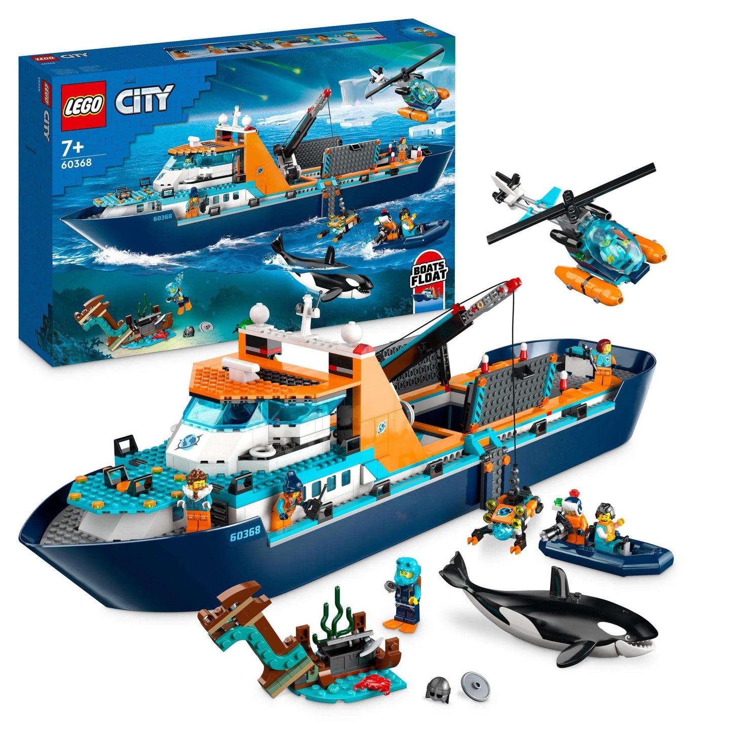 LEGO® City Arctic Explorer Ship 60368 Amazon