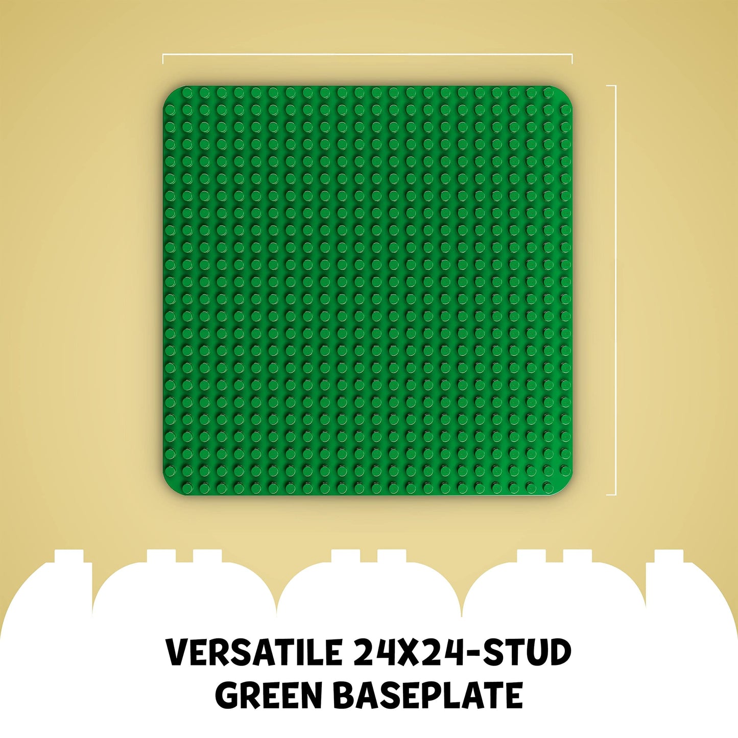 LEGO DUPLO Green Building Plate Base, Build and Display Board 10980 Amazon