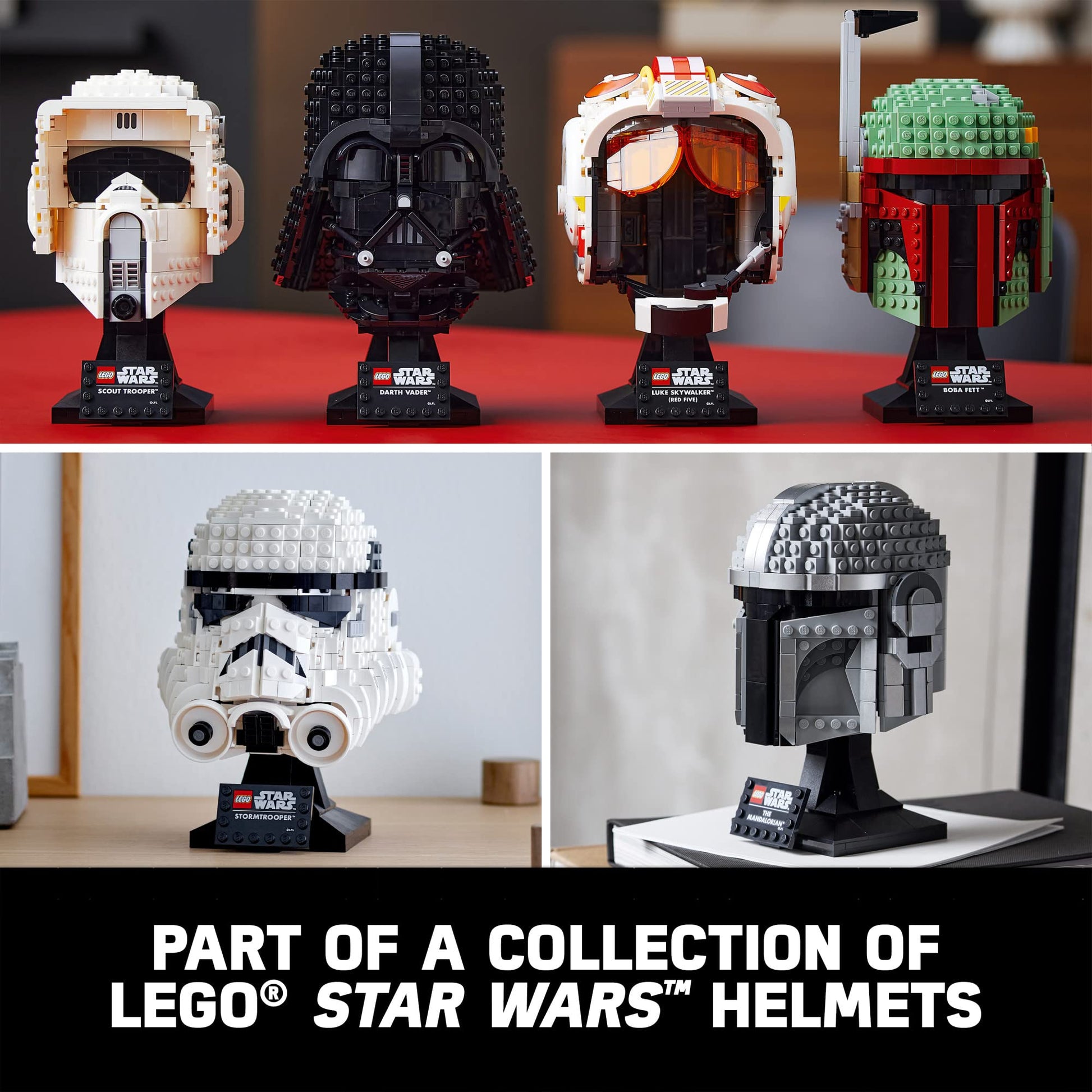 LEGO Star Wars Luke Skywalker (Red Five) Helmet 75327 Brick Island