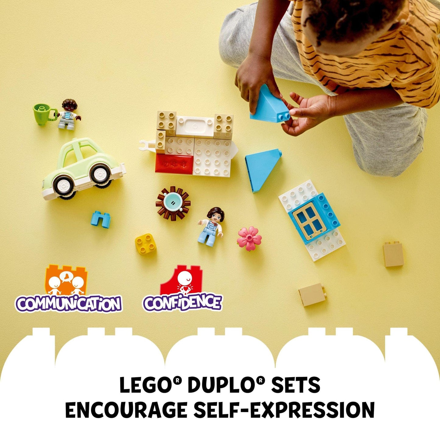 LEGO DUPLO Family House on Wheels 10986 Creative Building Toy Amazon