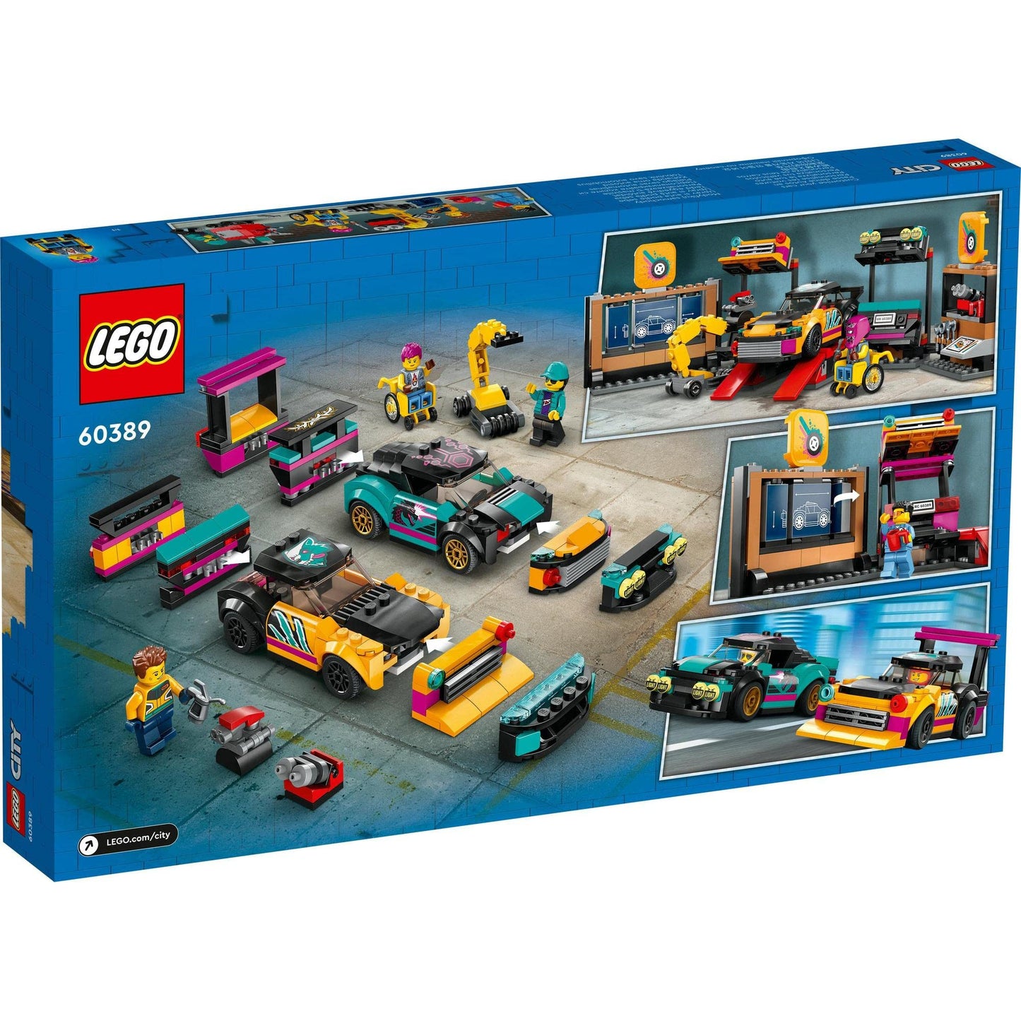 LEGO® City Custom Car Garage 60389 Building Toy Amazon