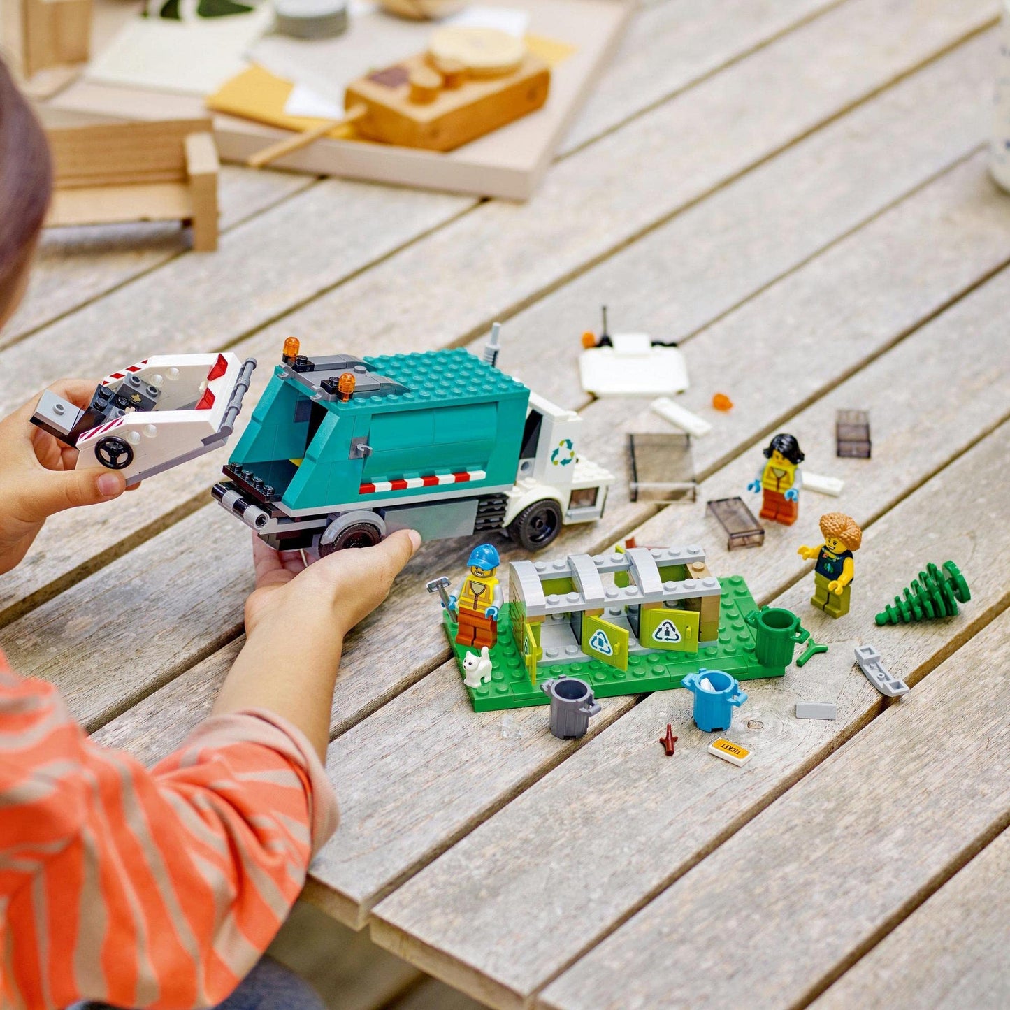 LEGO® City Recycling Truck 60386 Building Toy Amazon