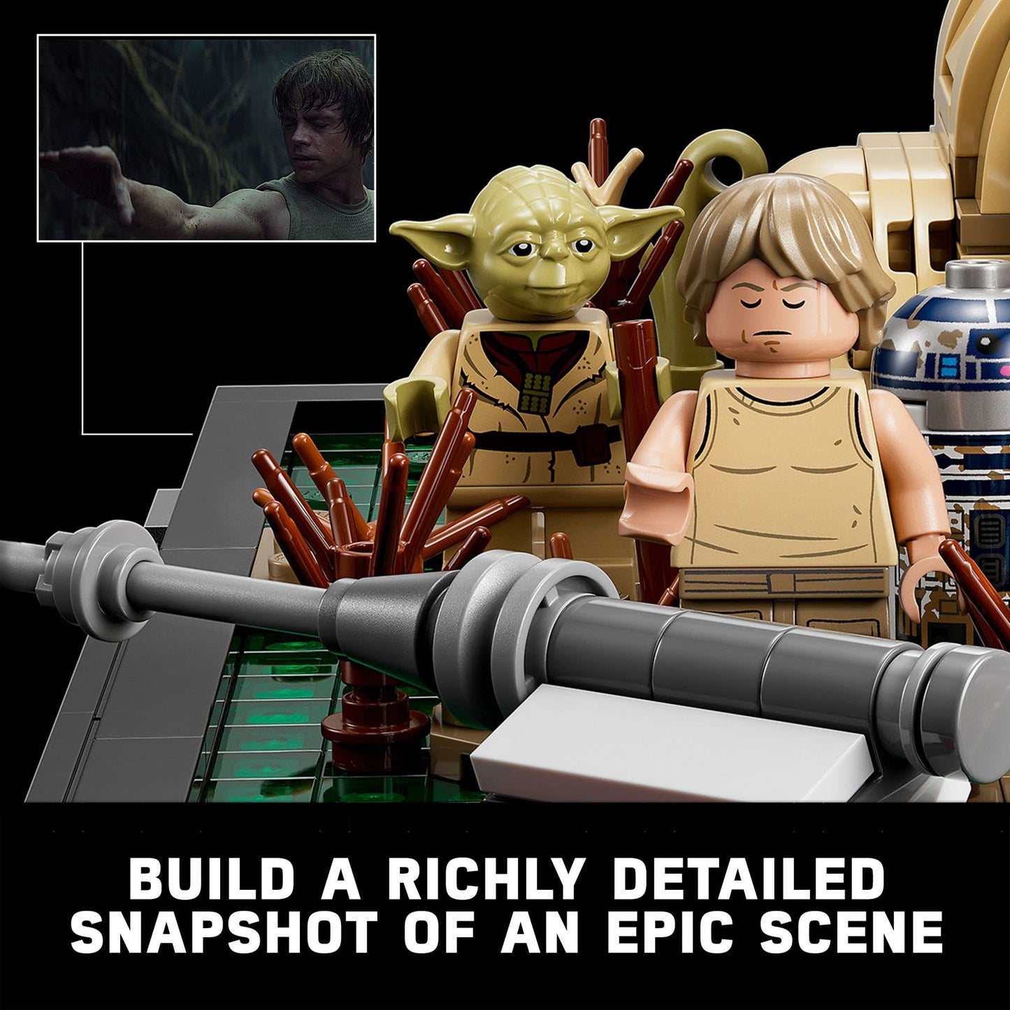 LEGO Star Wars Dagobah Jedi Training Diorama 75330 Amazon