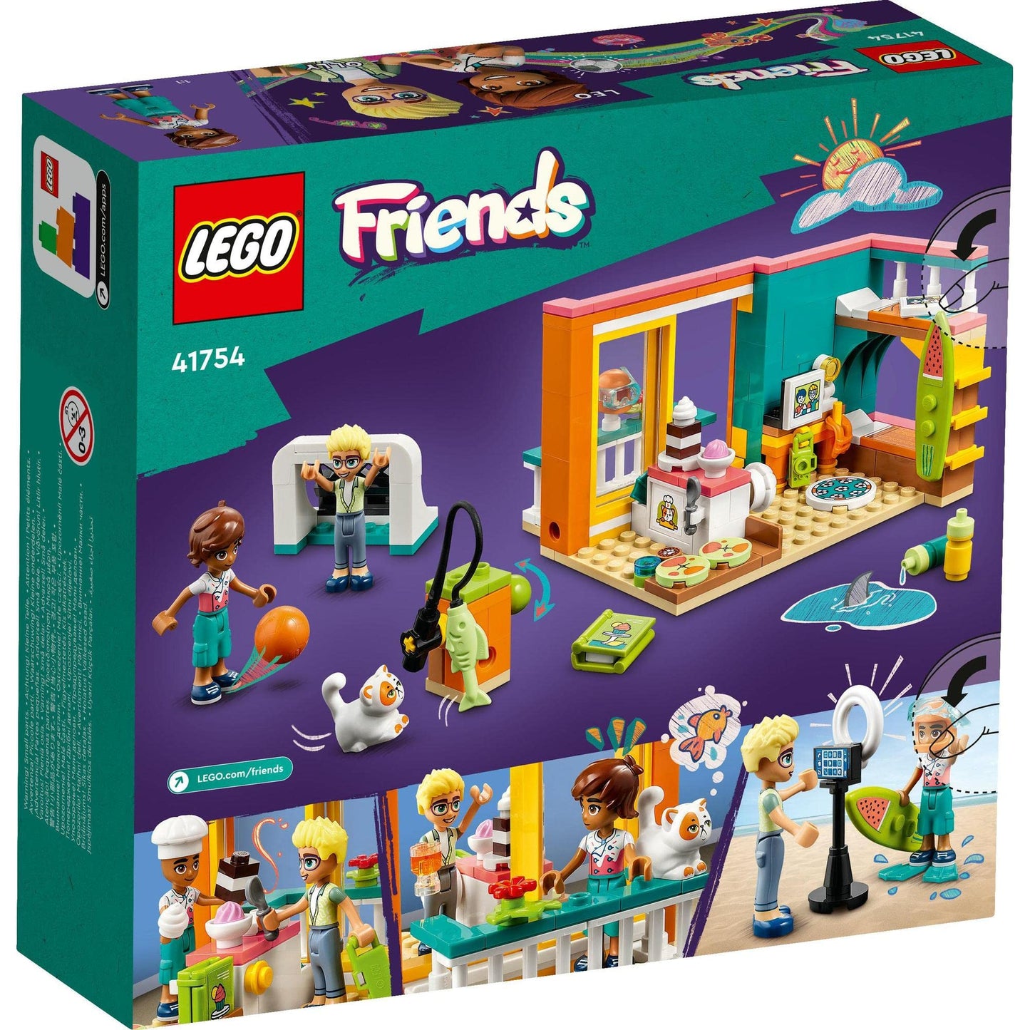 LEGO Friends Leo's Room 41754 Amazon