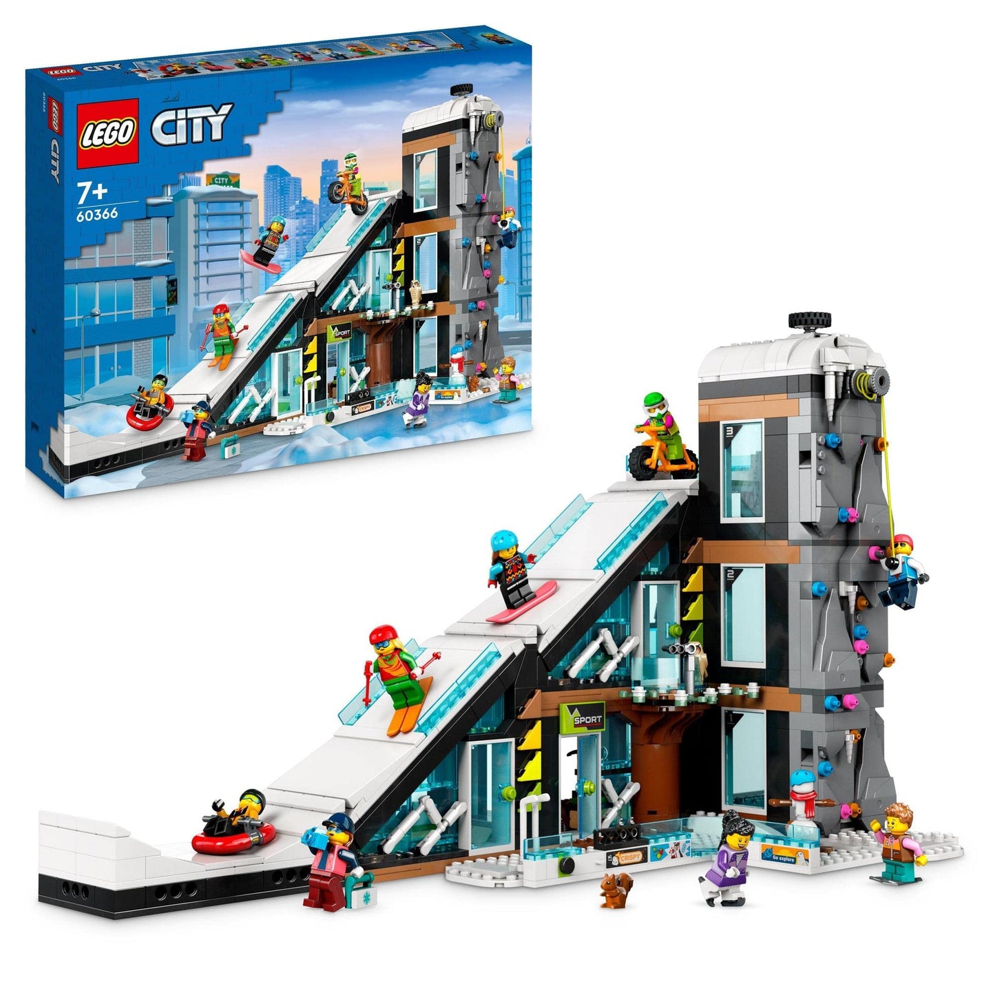 LEGO® City Ski and Climbing Centre 60366 Amazon