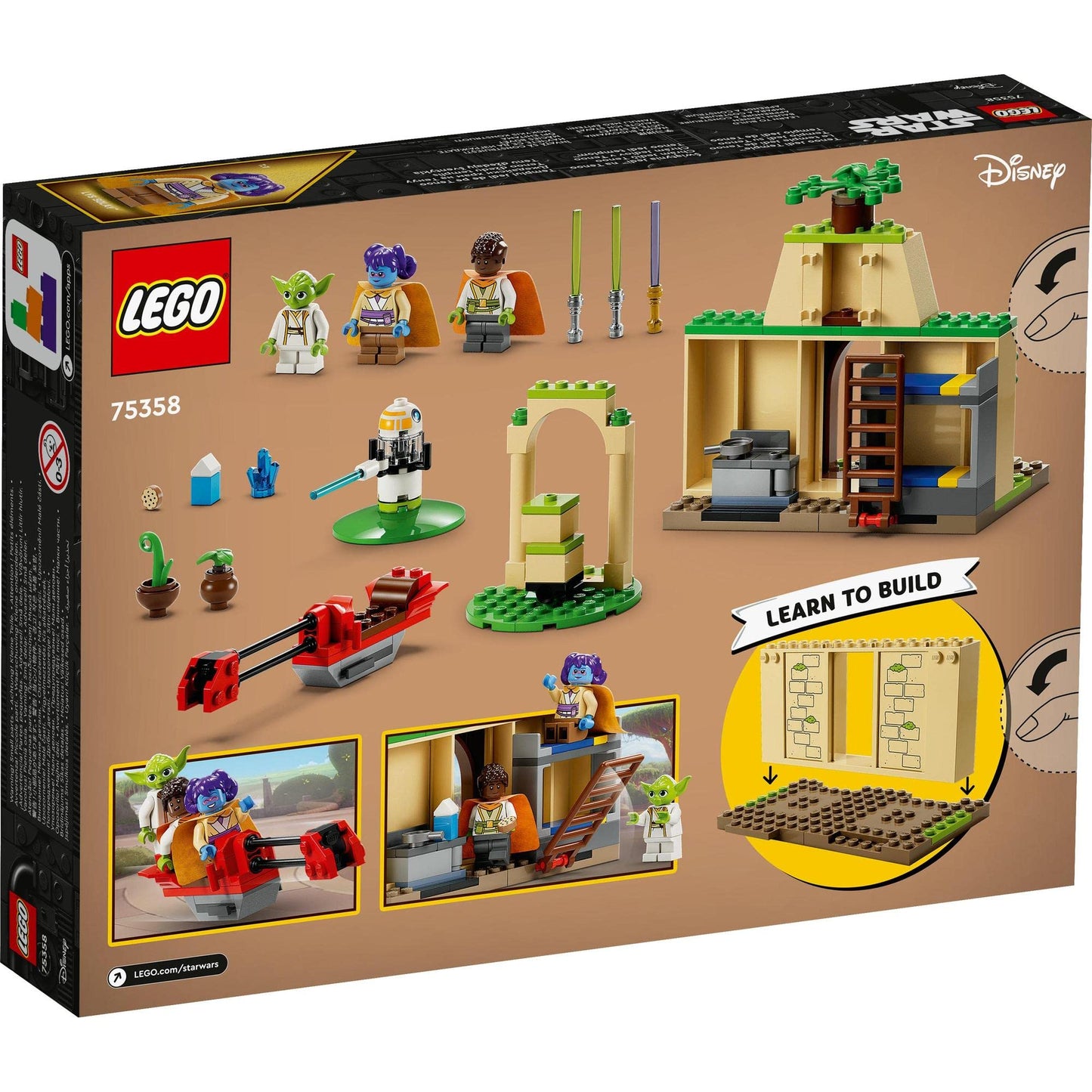 LEGO Star Wars Tenoo Jedi Temple 75358 Amazon
