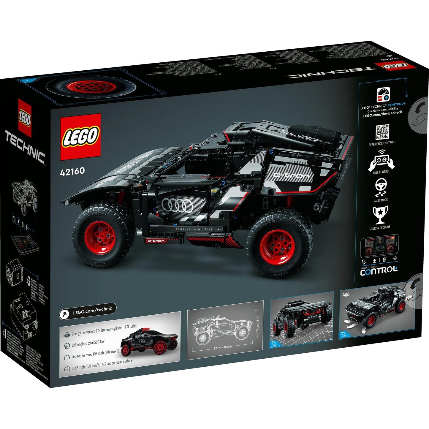 LEGO Technic Audi RS Q e-tron 42160 Amazon