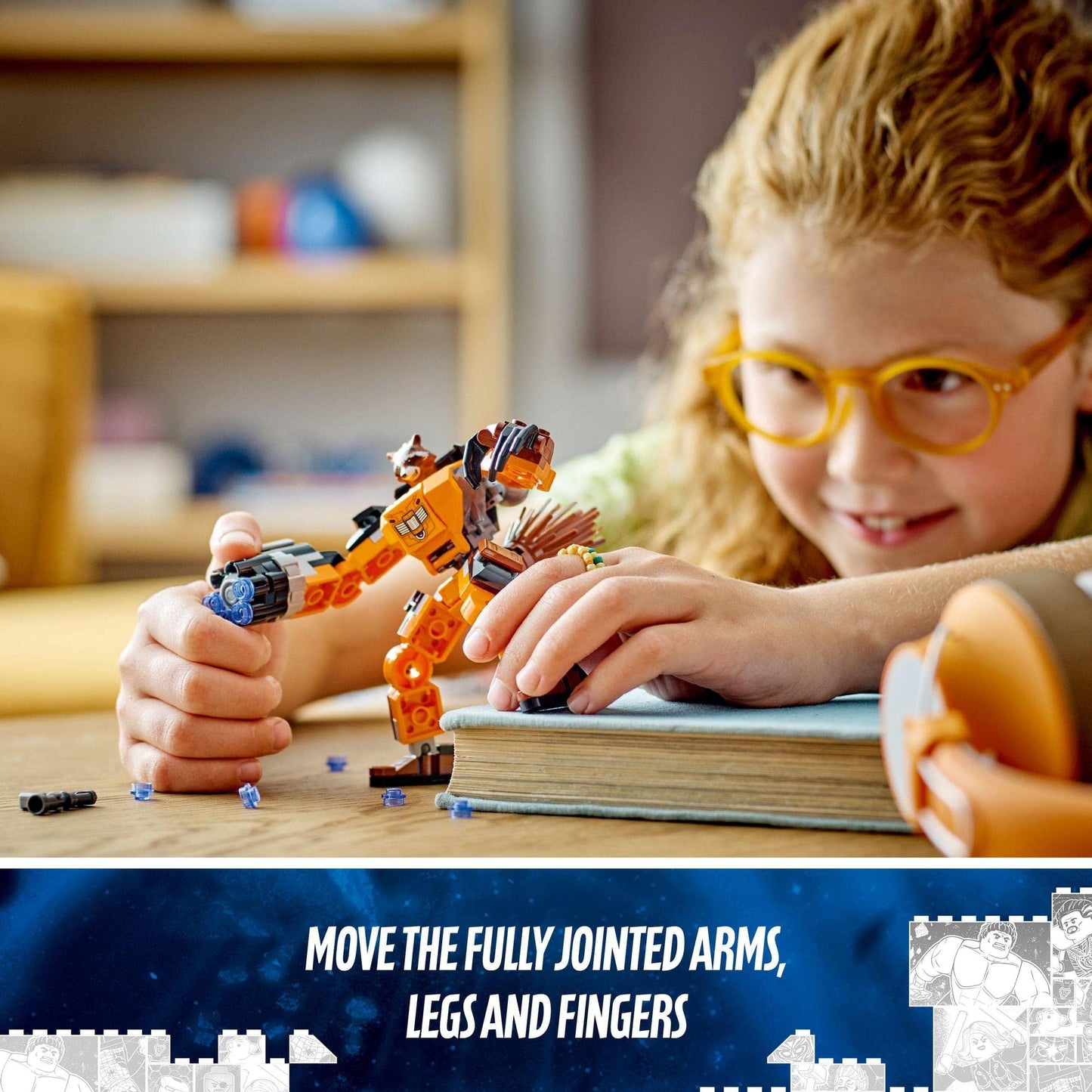 LEGO Super Heroes Marvel Rocket Mech Armour 76243 Amazon