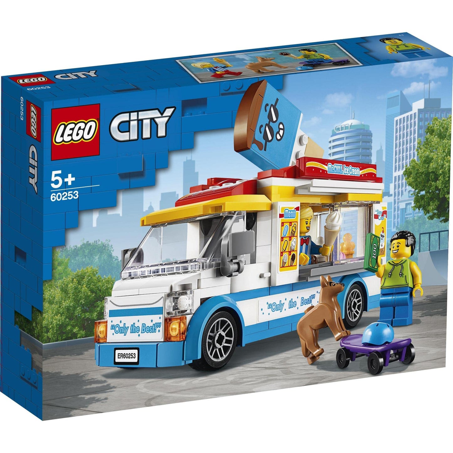 LEGO City Ice-Cream Truck 60253, Cool Building Set for Kids Amazon