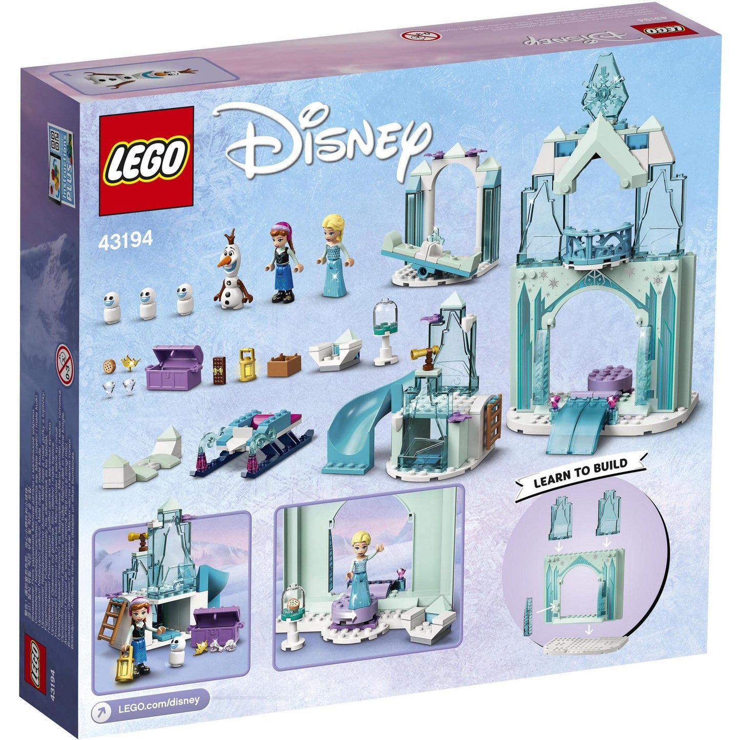 LEGO 43194 Disney Anna and Elsa’s Frozen Wonderland Castle Toy Amazon