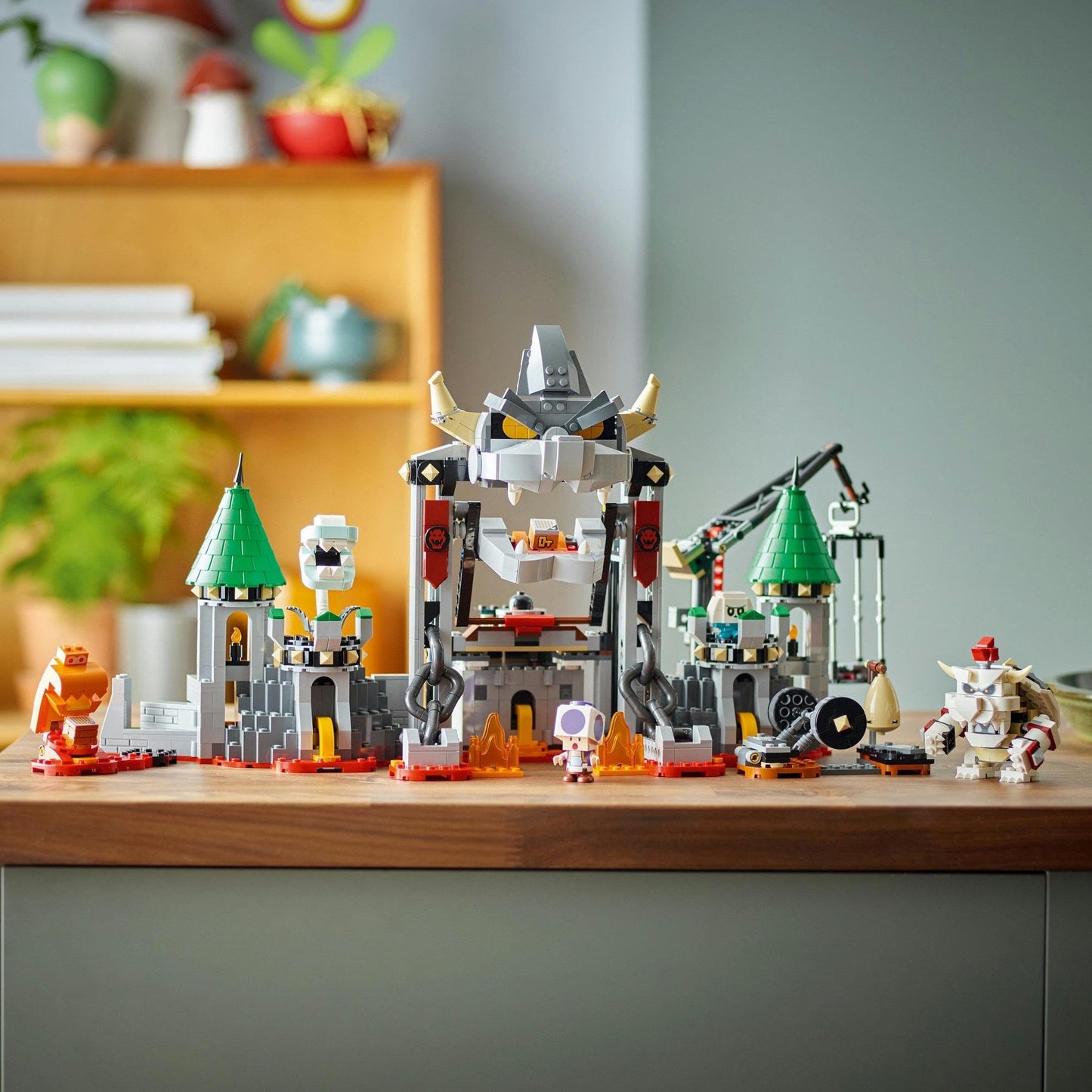 LEGO Super Mario Dry Bowser Castle Battle Expansion Set 71423 Building Toy Amazon