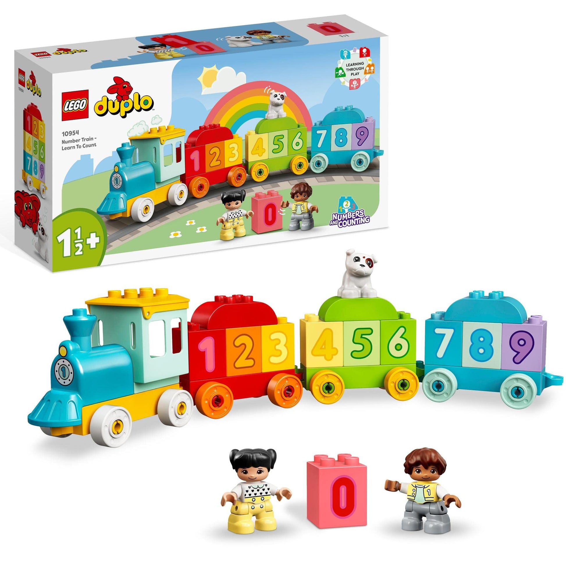 LEGO® DUPLO® Number Train - Learn to Count 10954 Building Toy Amazon