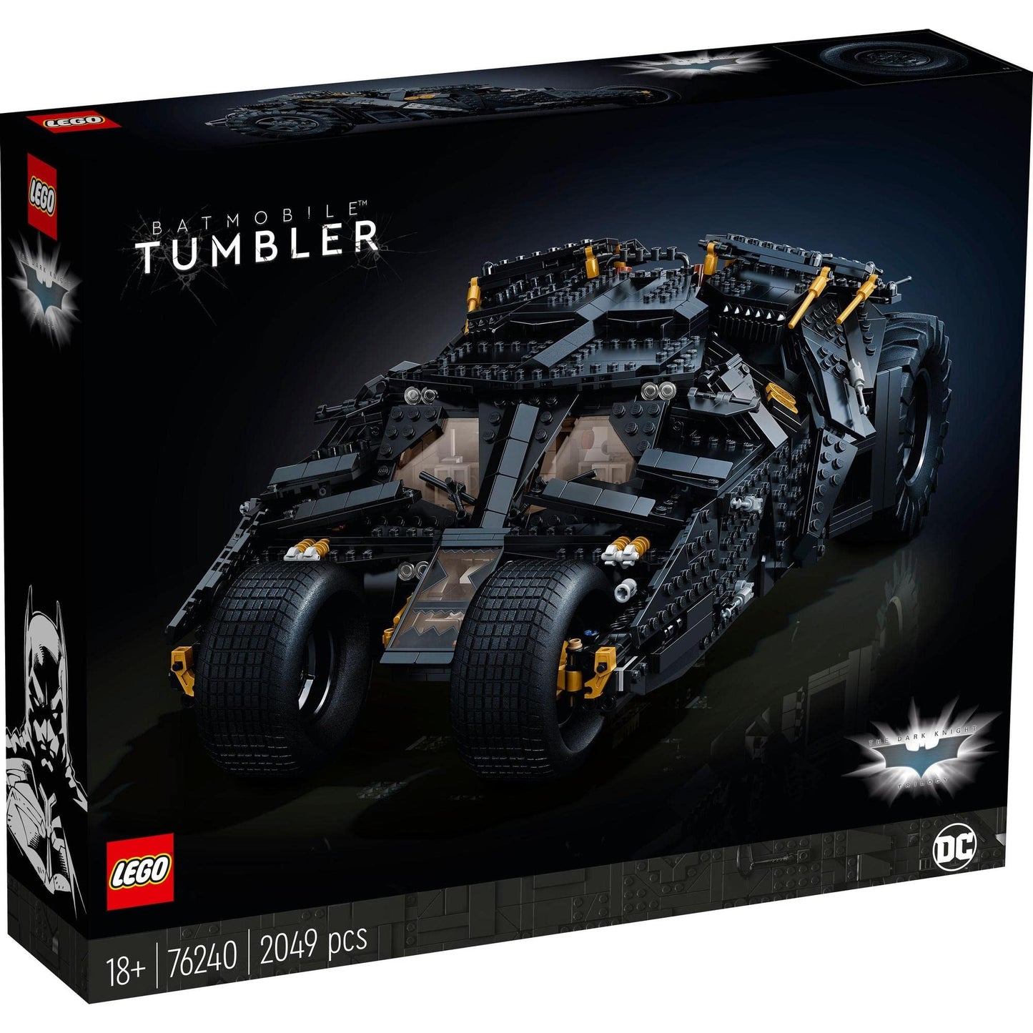LEGO DC Super Heroes 76240 Batman Batmobile Tumbler Amazon